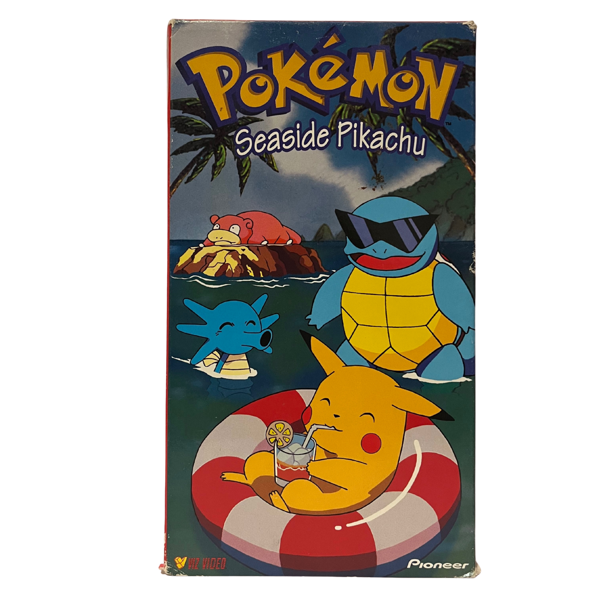 Pokemon Seaside Pikachu VHS Tape