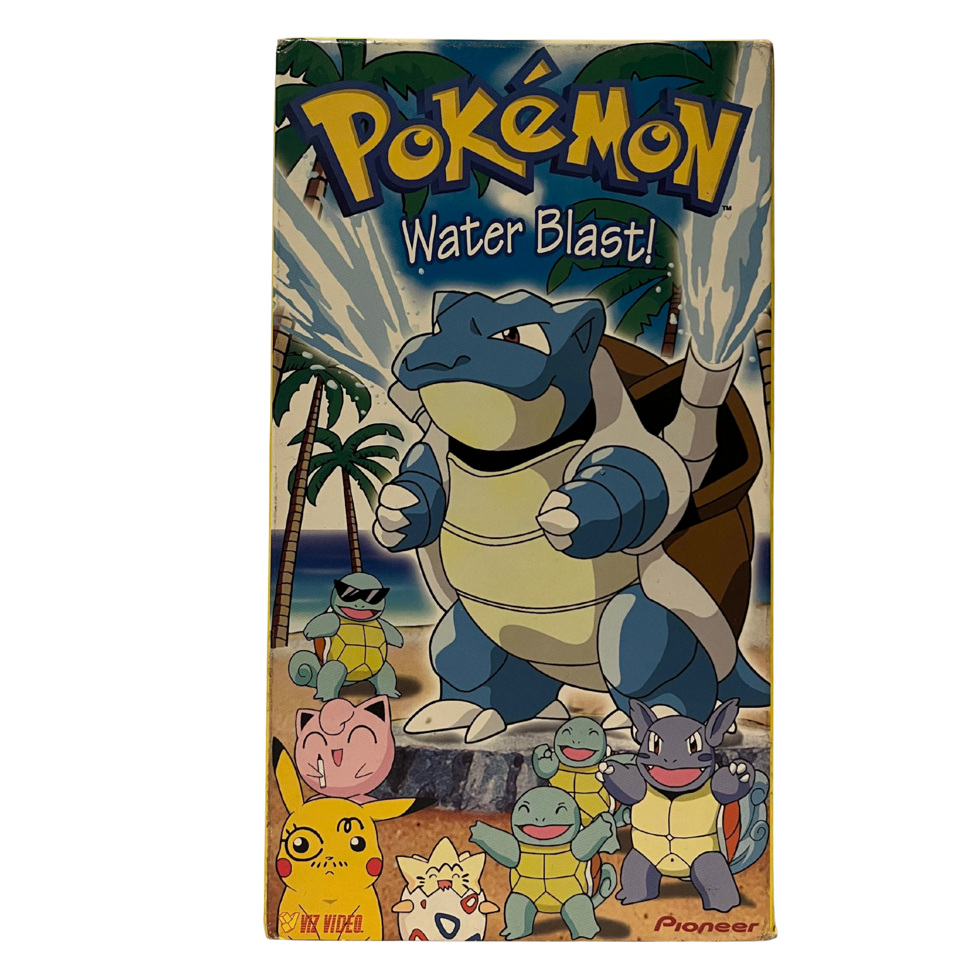 Pokemon Water Blast VHS Tape