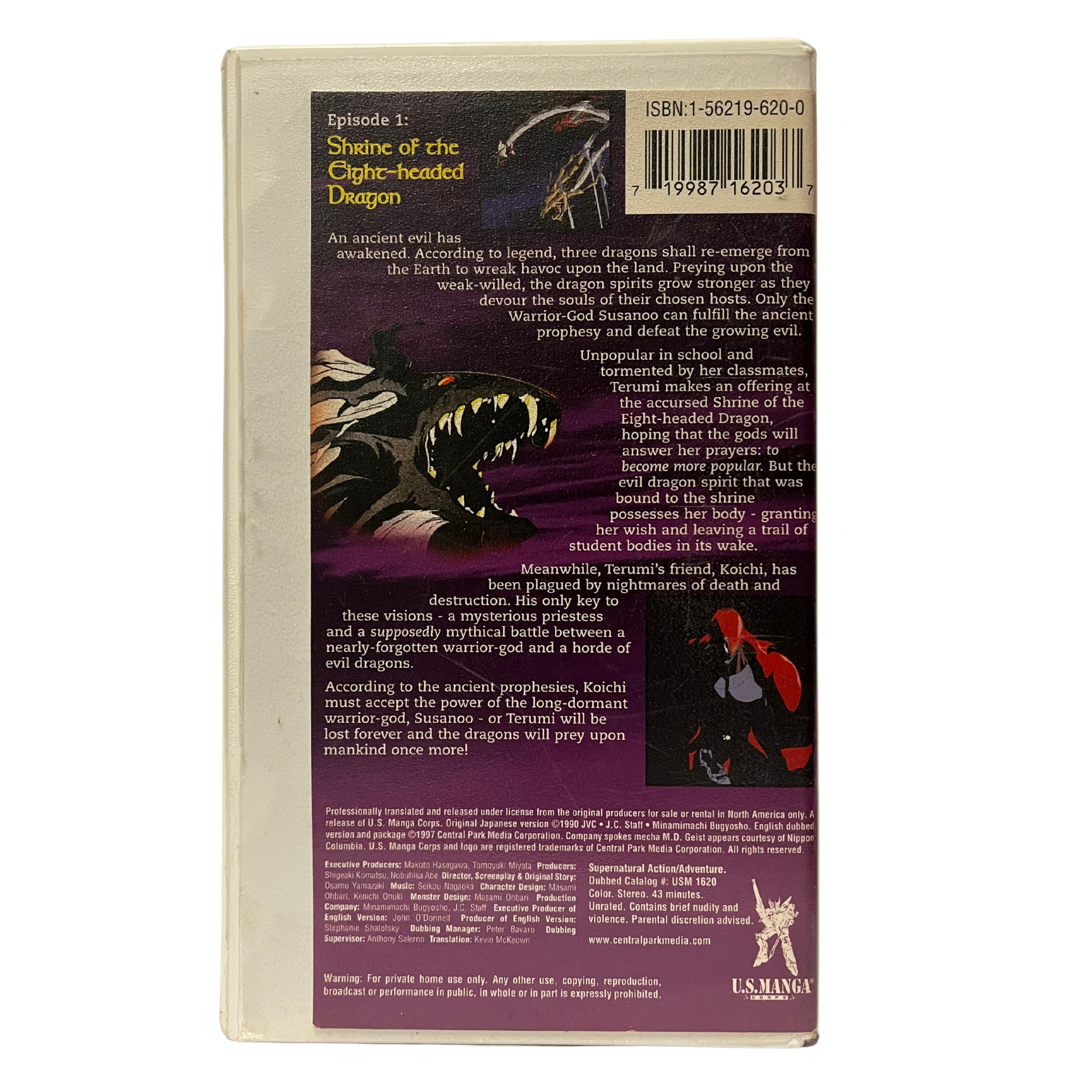 Takegami Vol. 1 VHS Tape