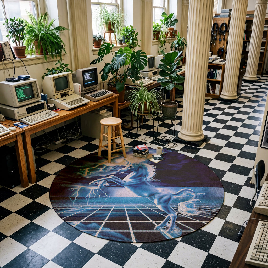 White Lightning Rug