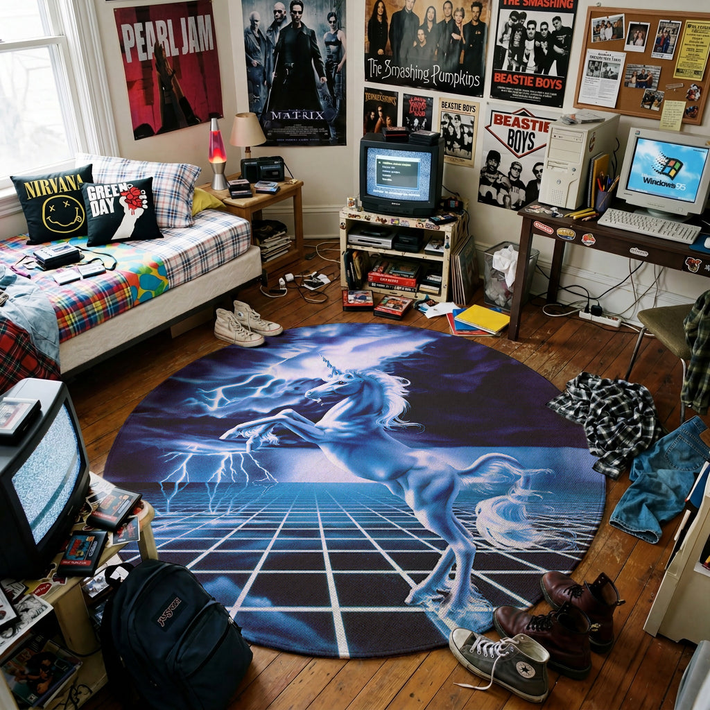 White Lightning Rug