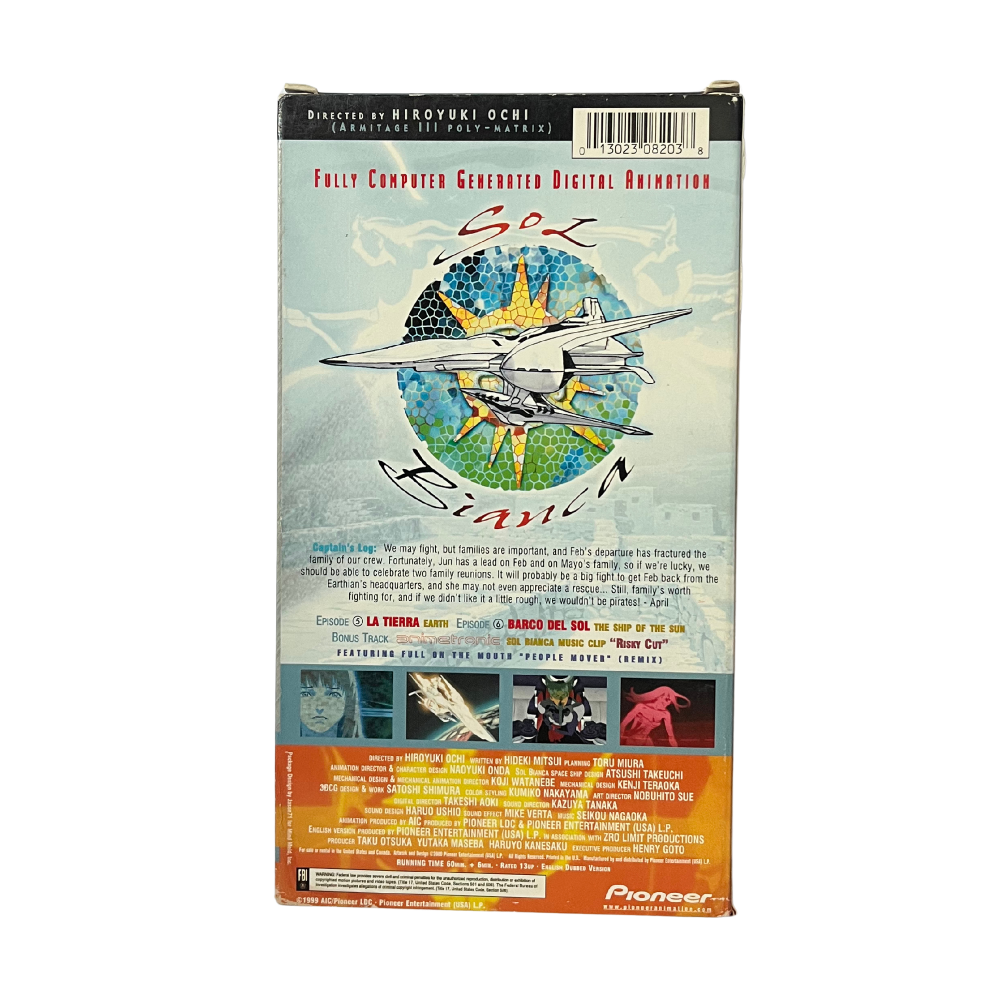 Sol Bianca the Legacy: Going Home VHS Tape