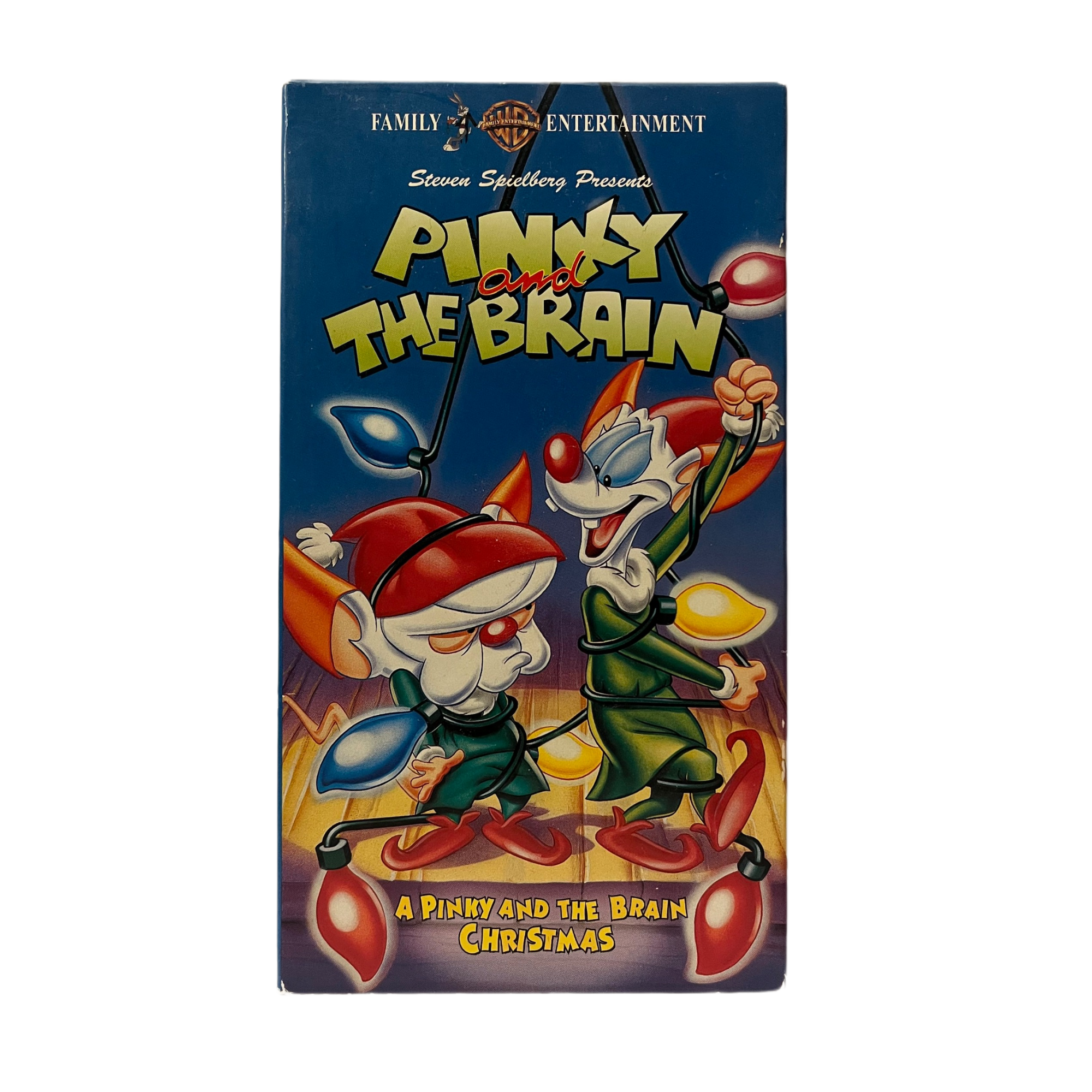 A Pinky And The Brain Christmas VHS Tape
