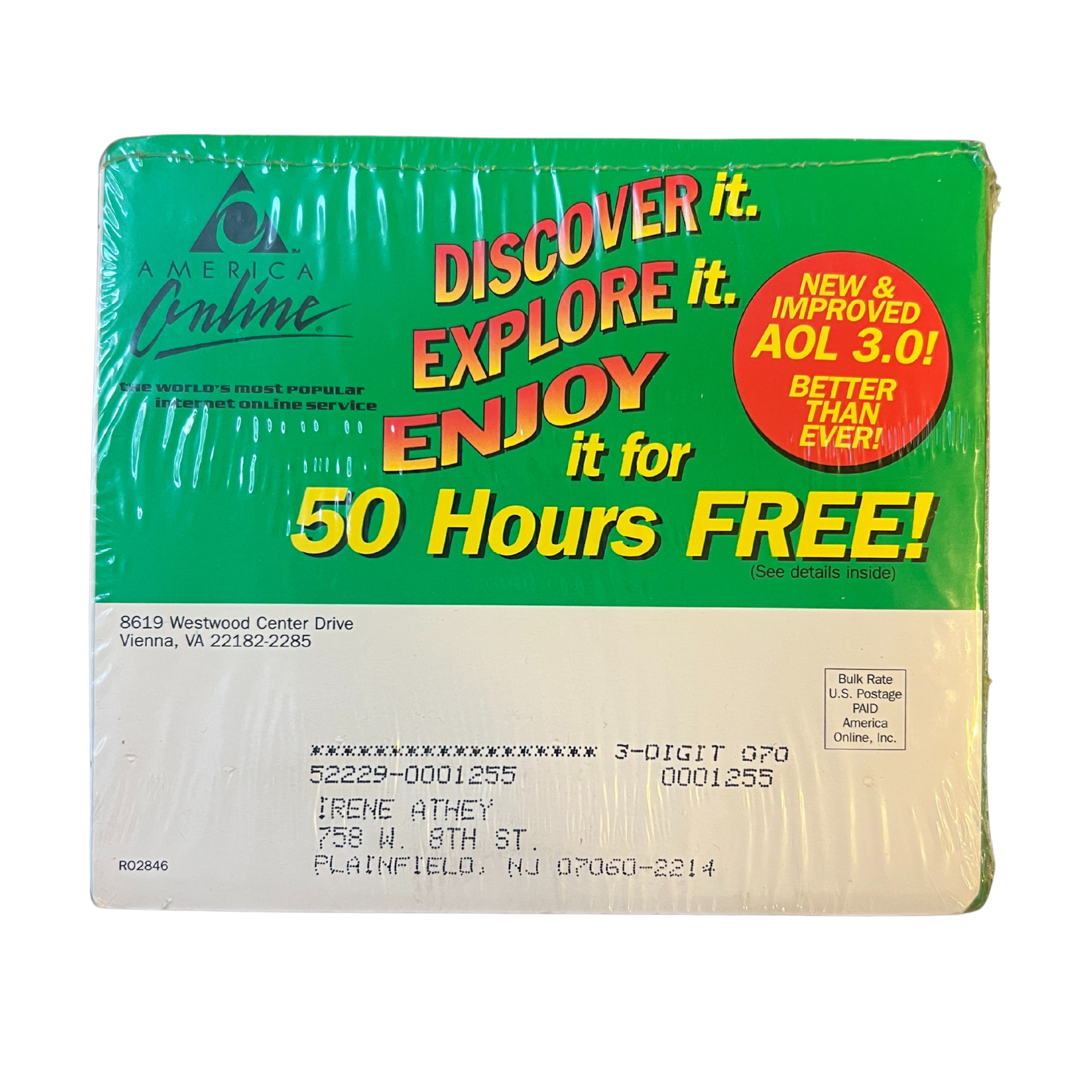 AOL "Indiana Jones" CD (sealed)