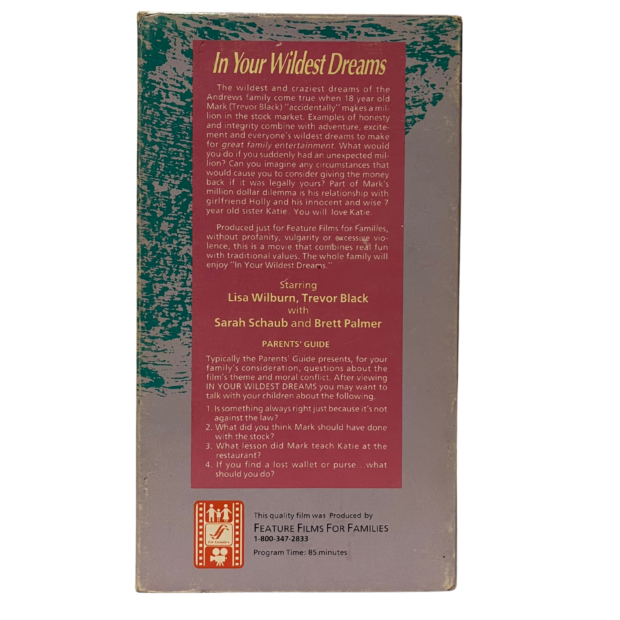 In Your Wildest Dreams VHS Tape