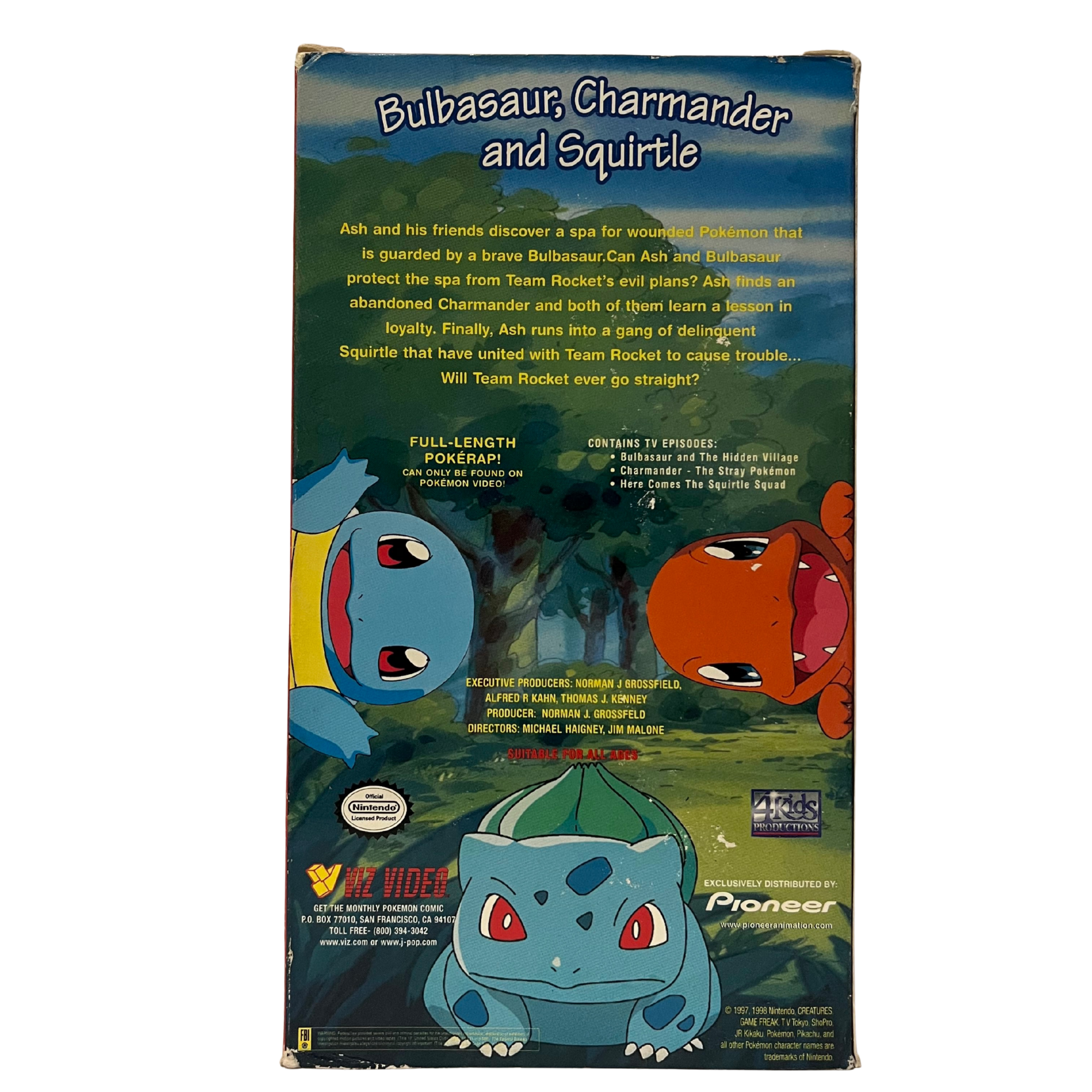 Pokemon Poke Friends VHS Tape