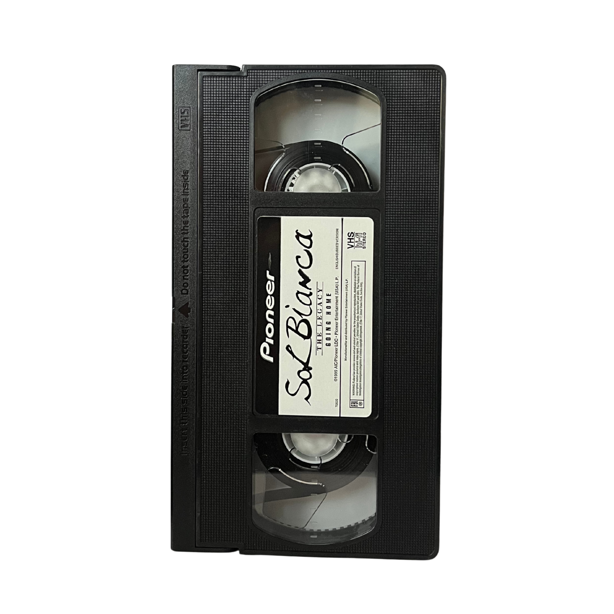 Sol Bianca the Legacy: Going Home VHS Tape