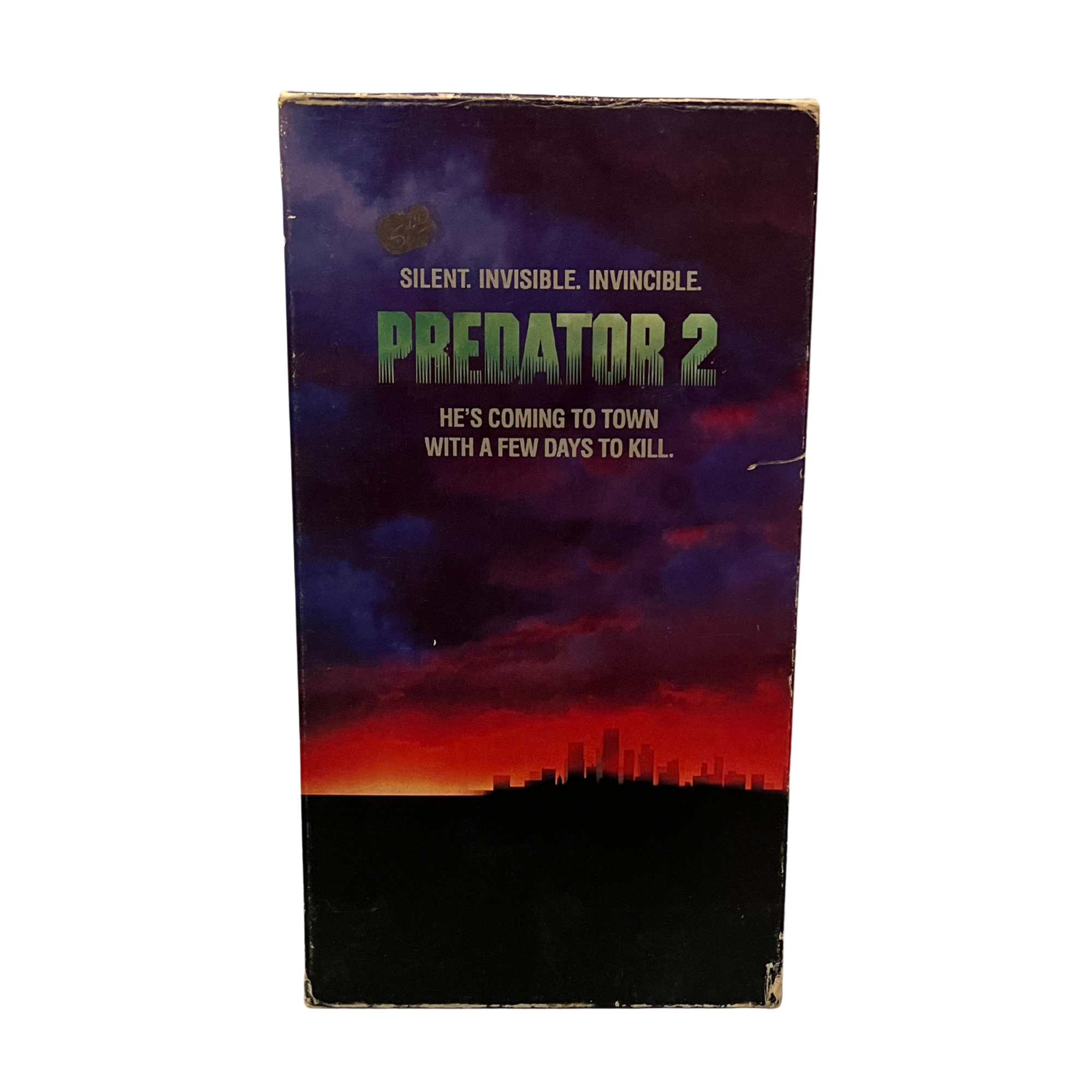 Predator 2 VHS Tape