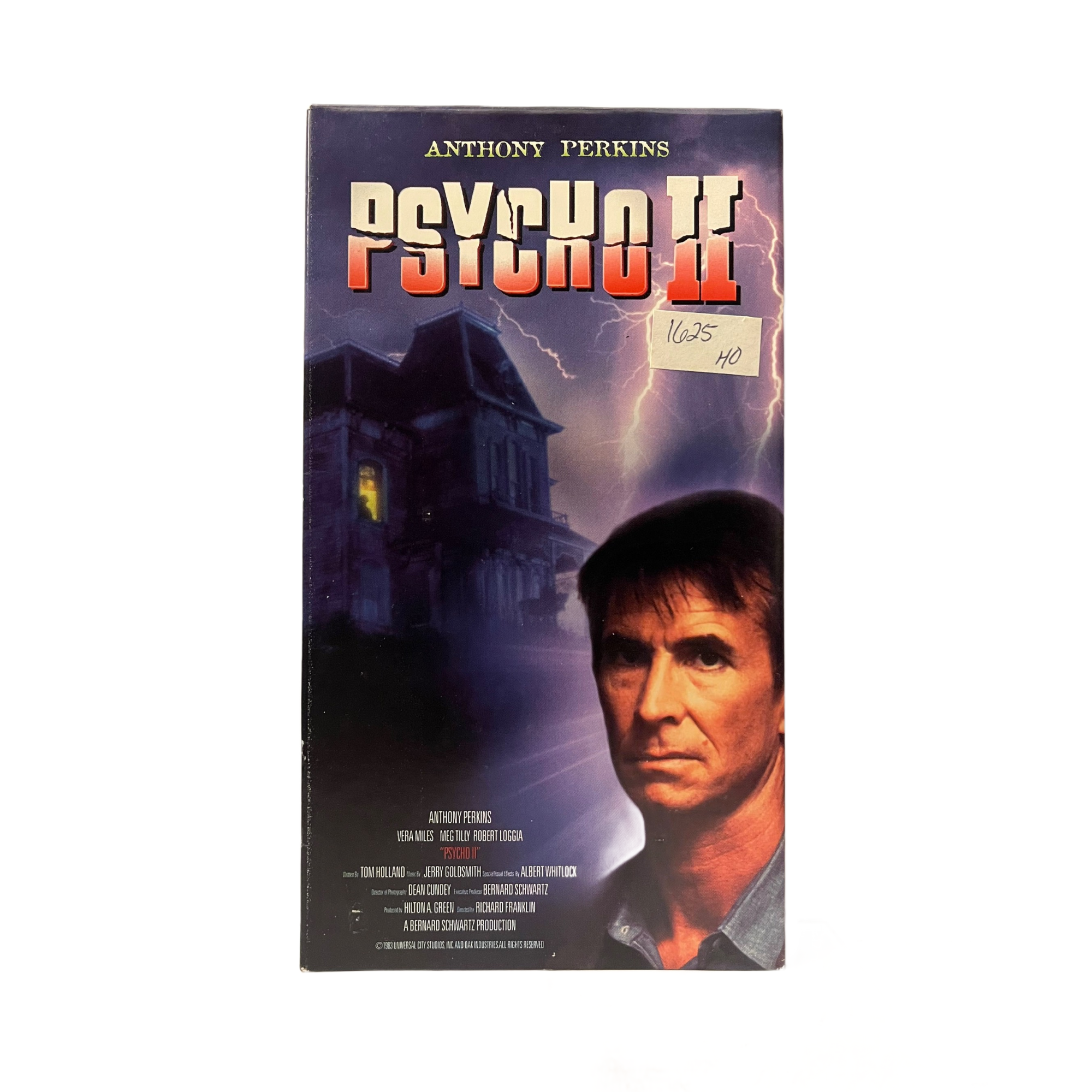 Psycho II VHS Tape
