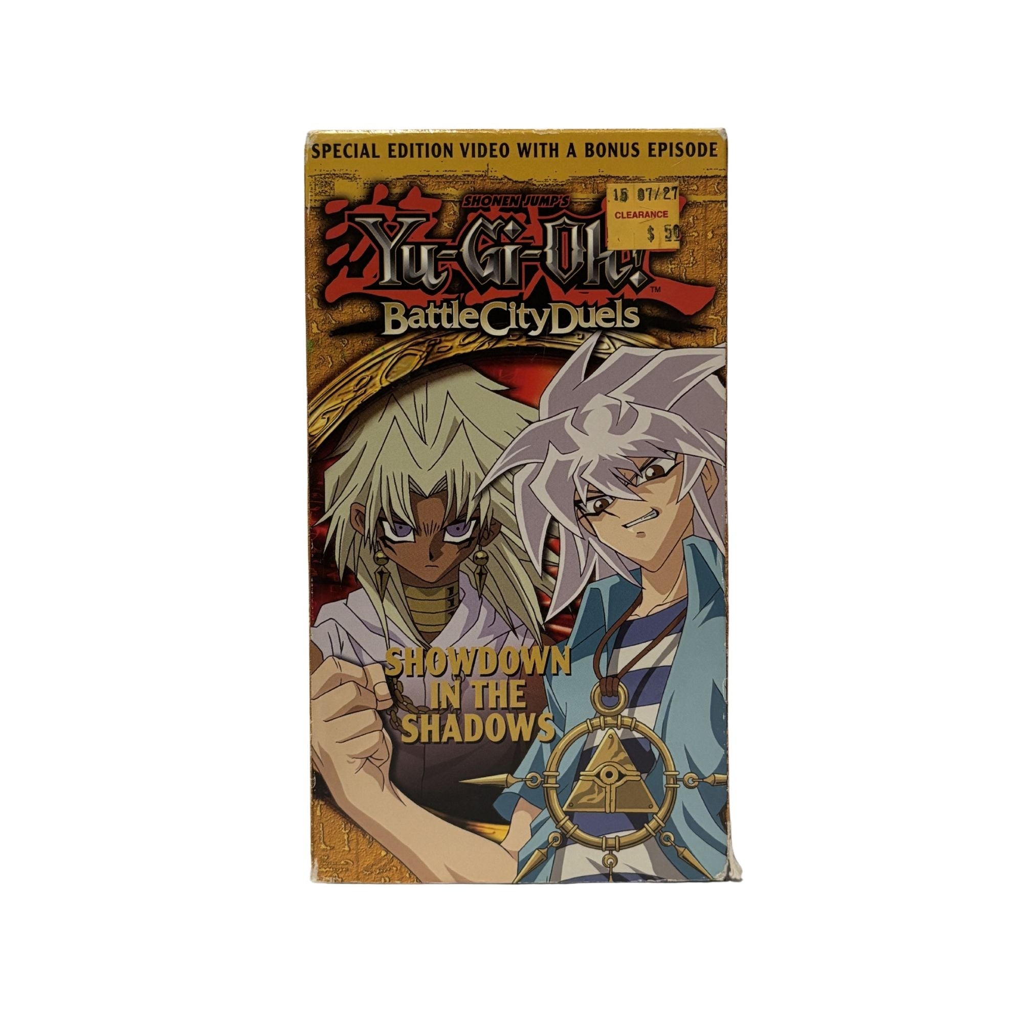 Yu-Gi-Oh! Showdown In the Shadows VHS Tape