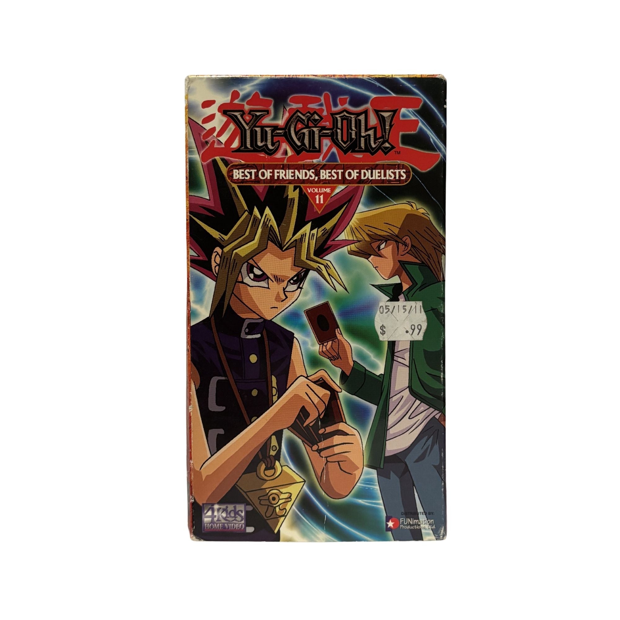 Yu-Gi-Oh! Best of Friends Best of Duelists VHS Tape