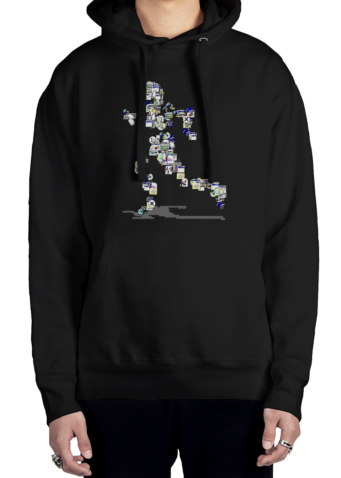 Running Man 98 Hoodie