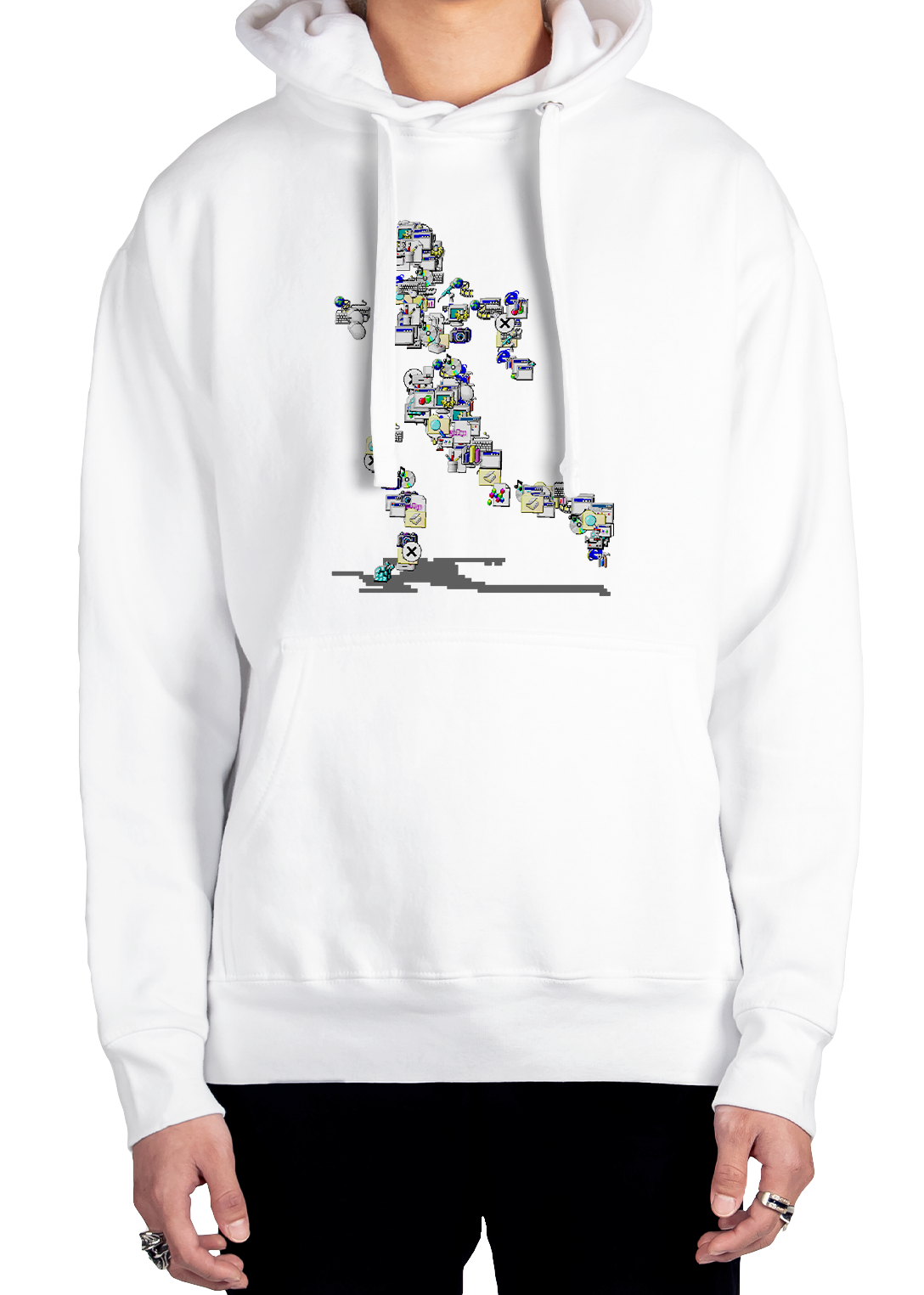 Running Man 98 Hoodie