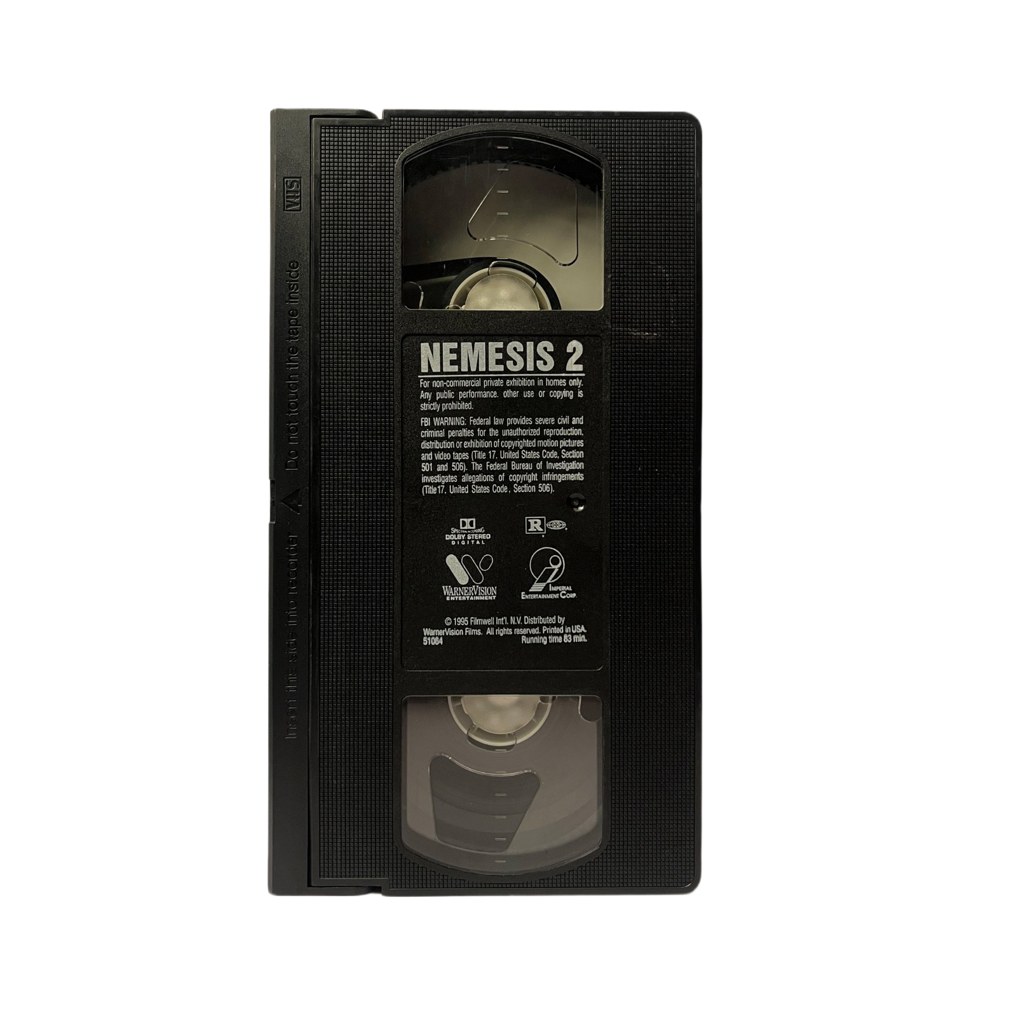 Nemesis II VHS Tape