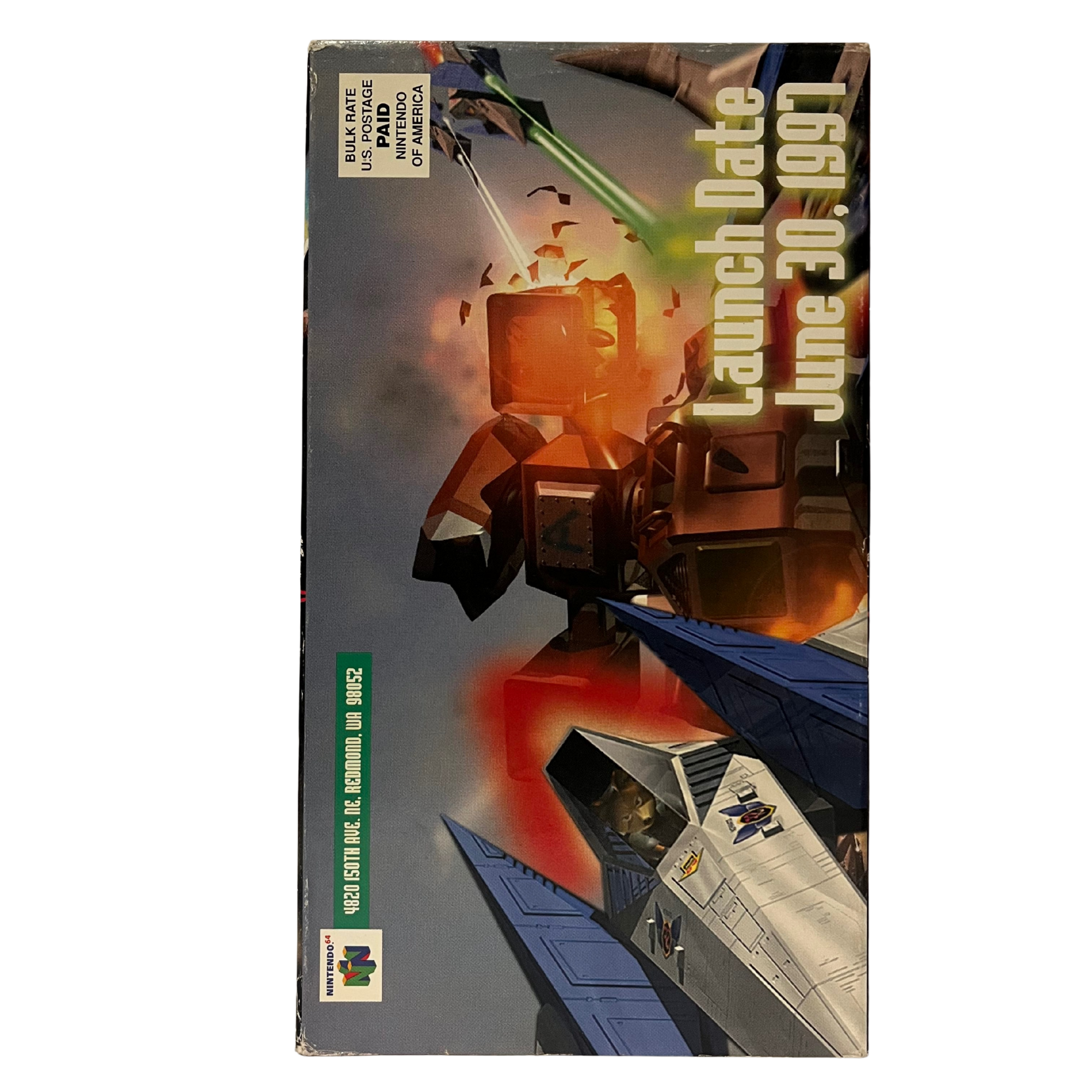 Star Fox 64 VHS Tape