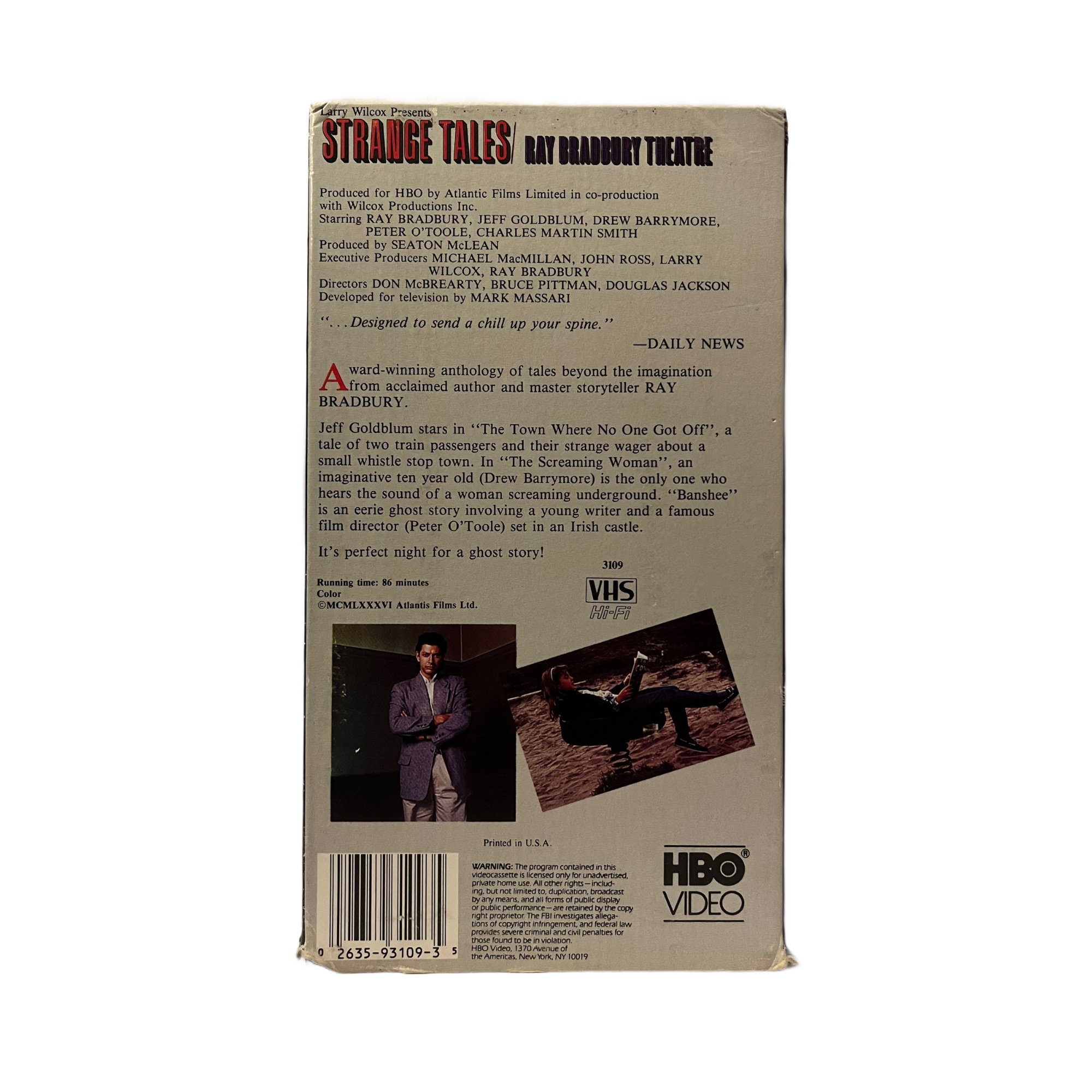 Strange Tales VHS Tape