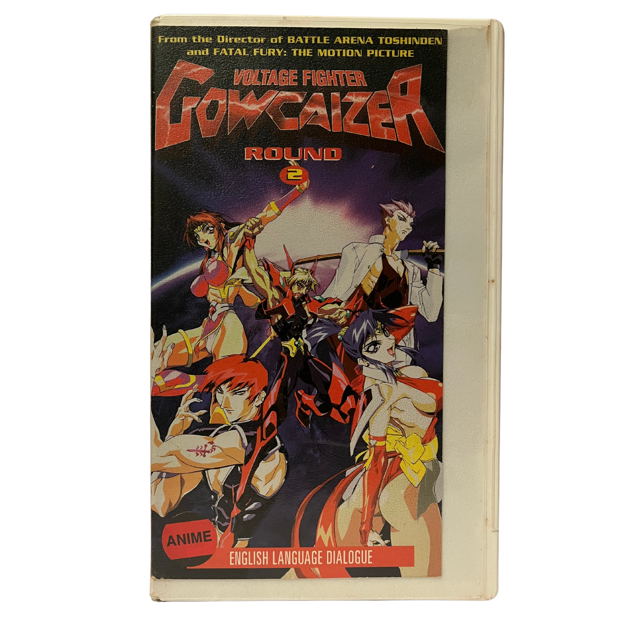 Voltage Fighter Gowcaizer 2 VHS Tape