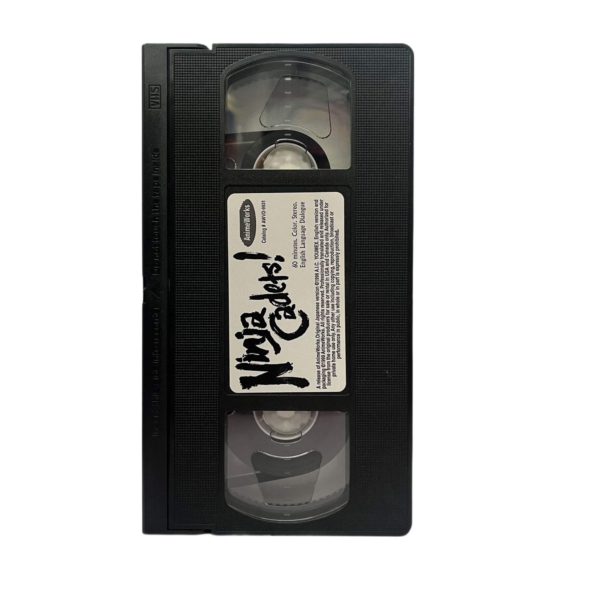 Ninja Cadets VHS Tape