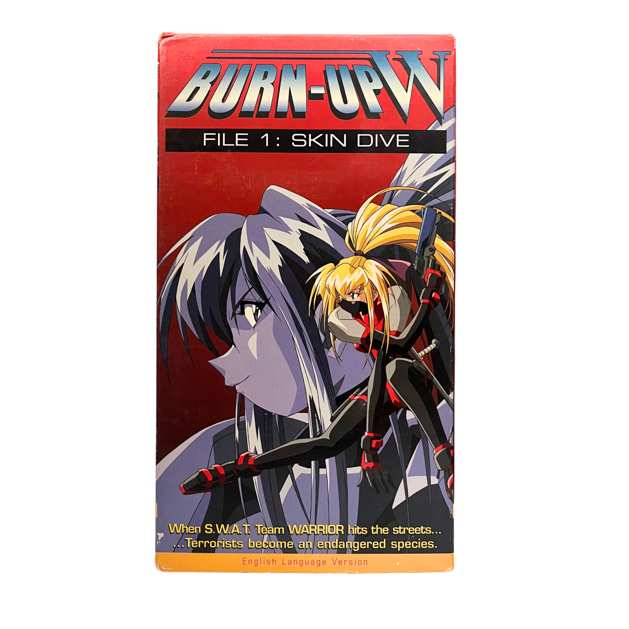 Burn Up W: File 1 VHS Tape