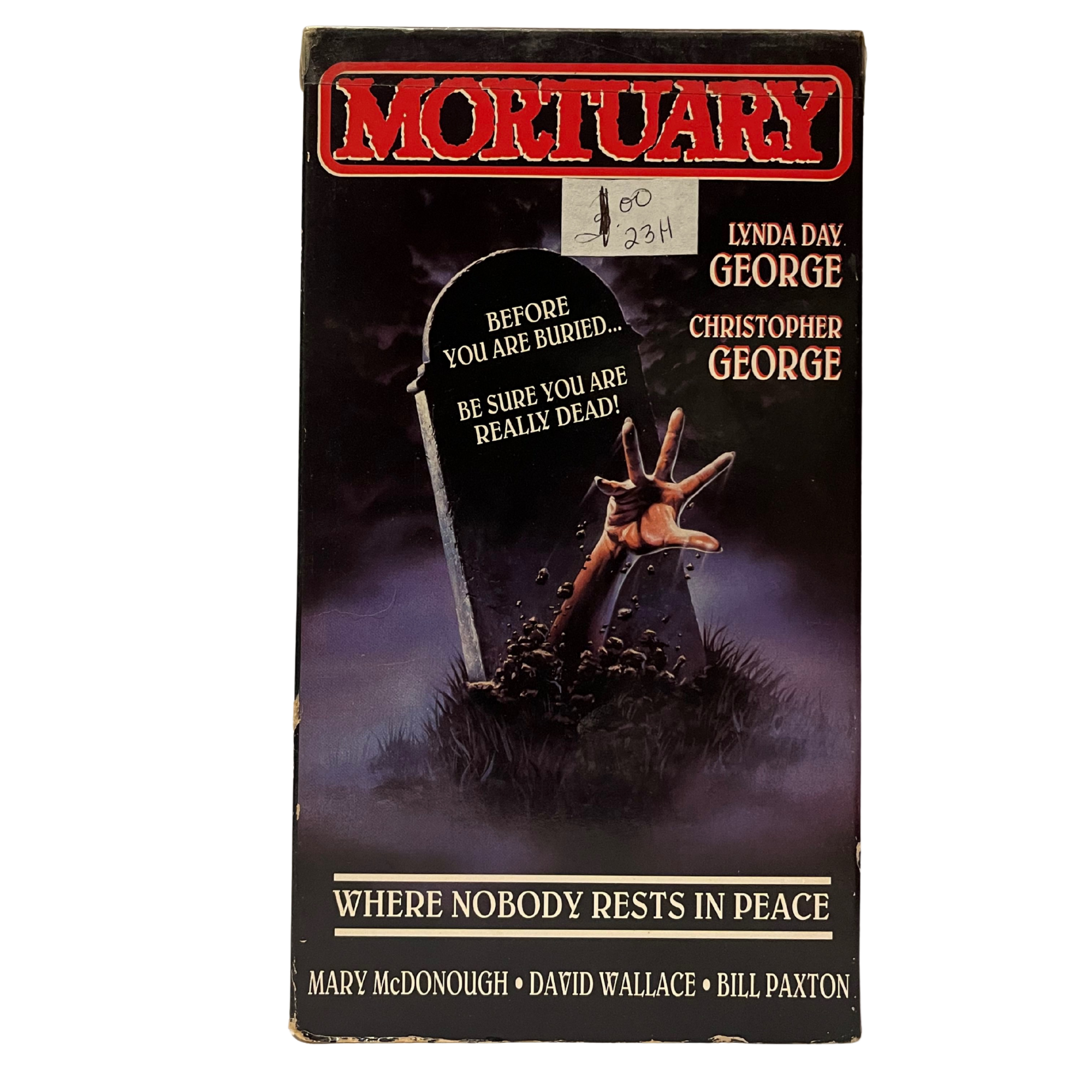 Mortuary VHS Tape