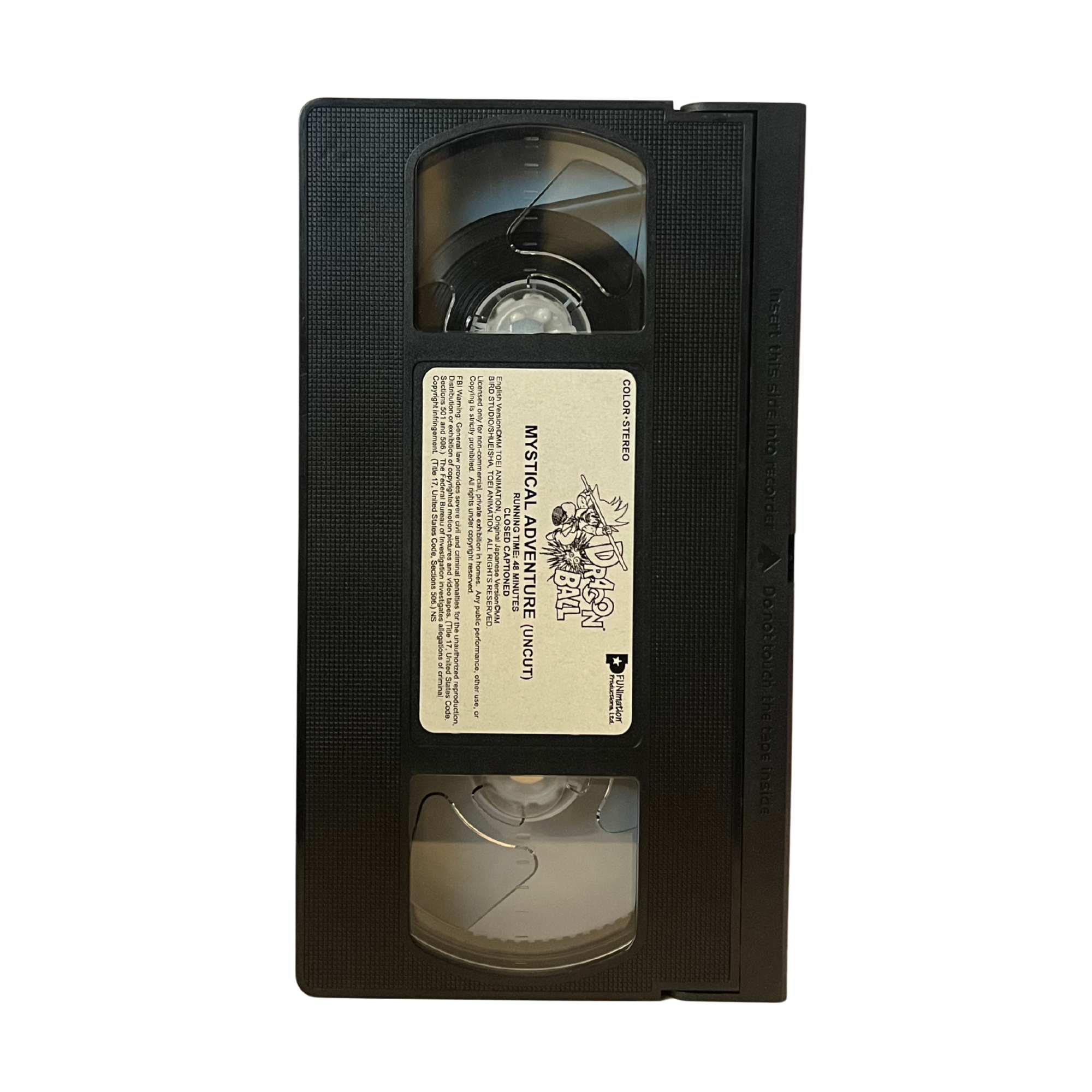 Dragon Ball: Mystical Adventure (Uncut) VHS Tape