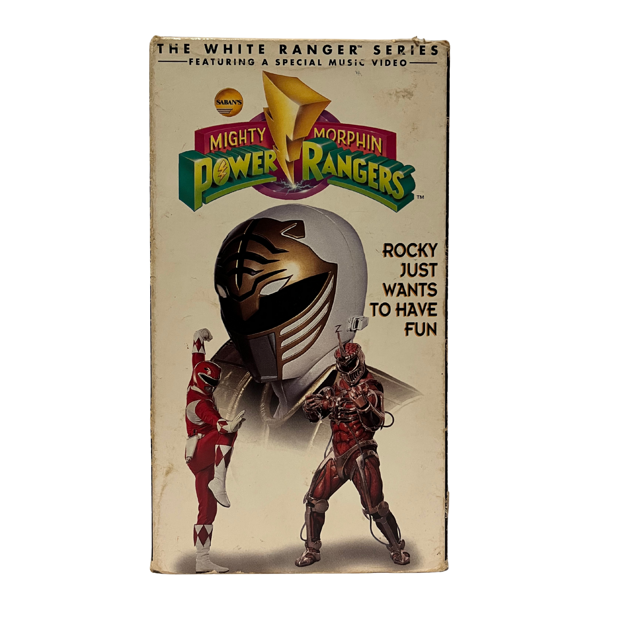 Power Rangers: Rocky Just Wants to Have Fun VHS Tape