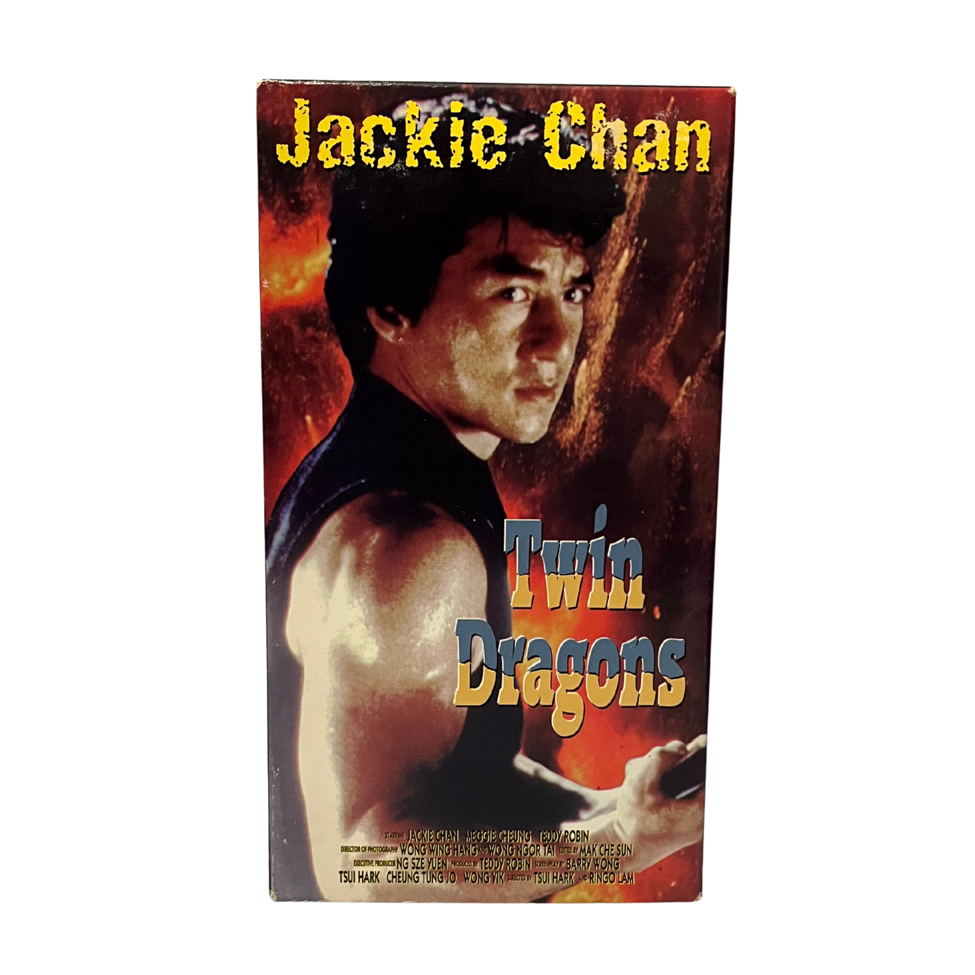 Twin Dragons VHS Tape