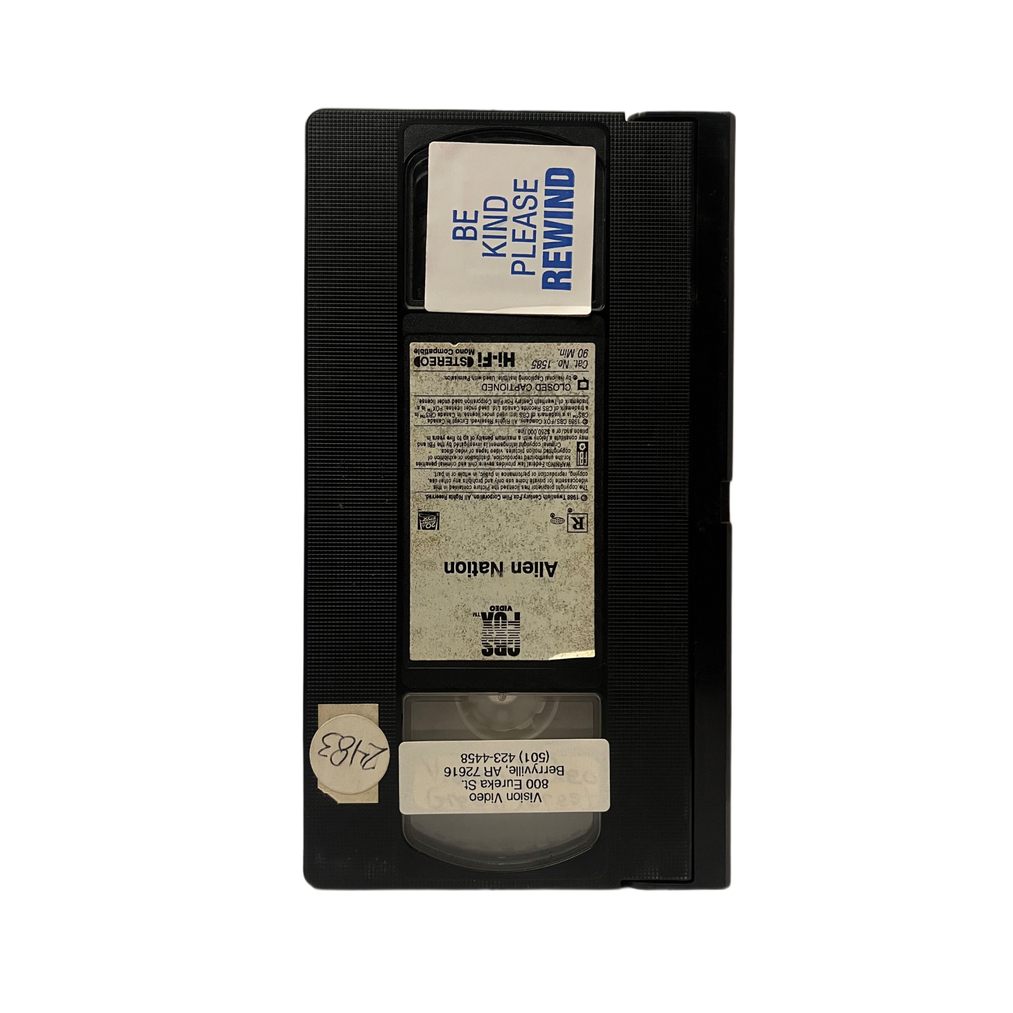 Alien Nation VHS Tape