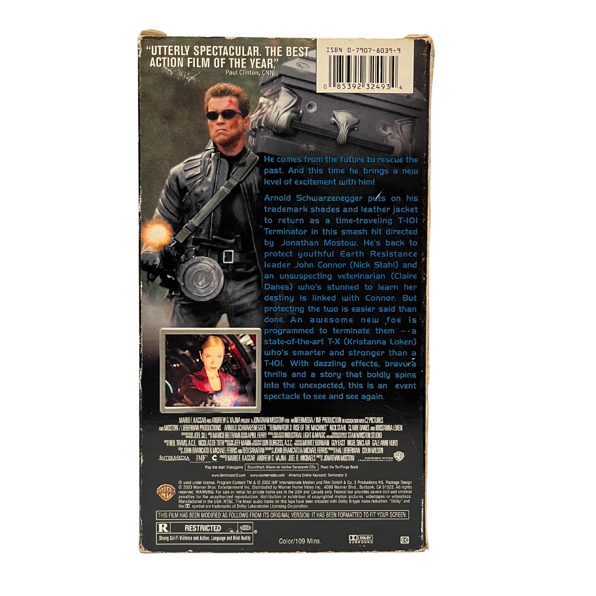 Terminator 3: Rise of the Machines VHS Tape