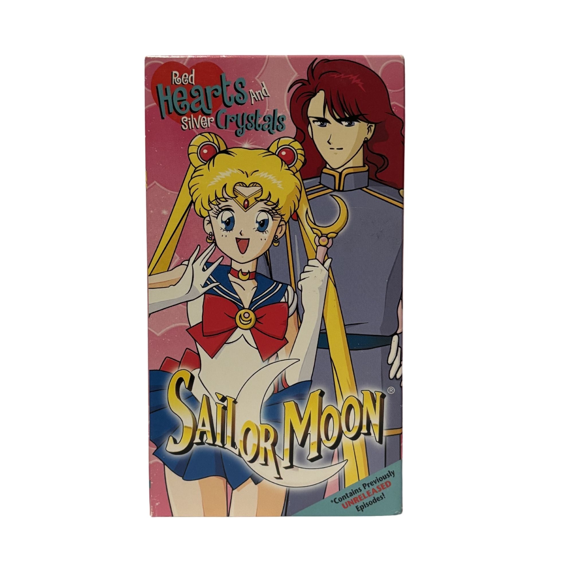 Sailor Moon: Red Hearts And Silver Crystals VHS Tape