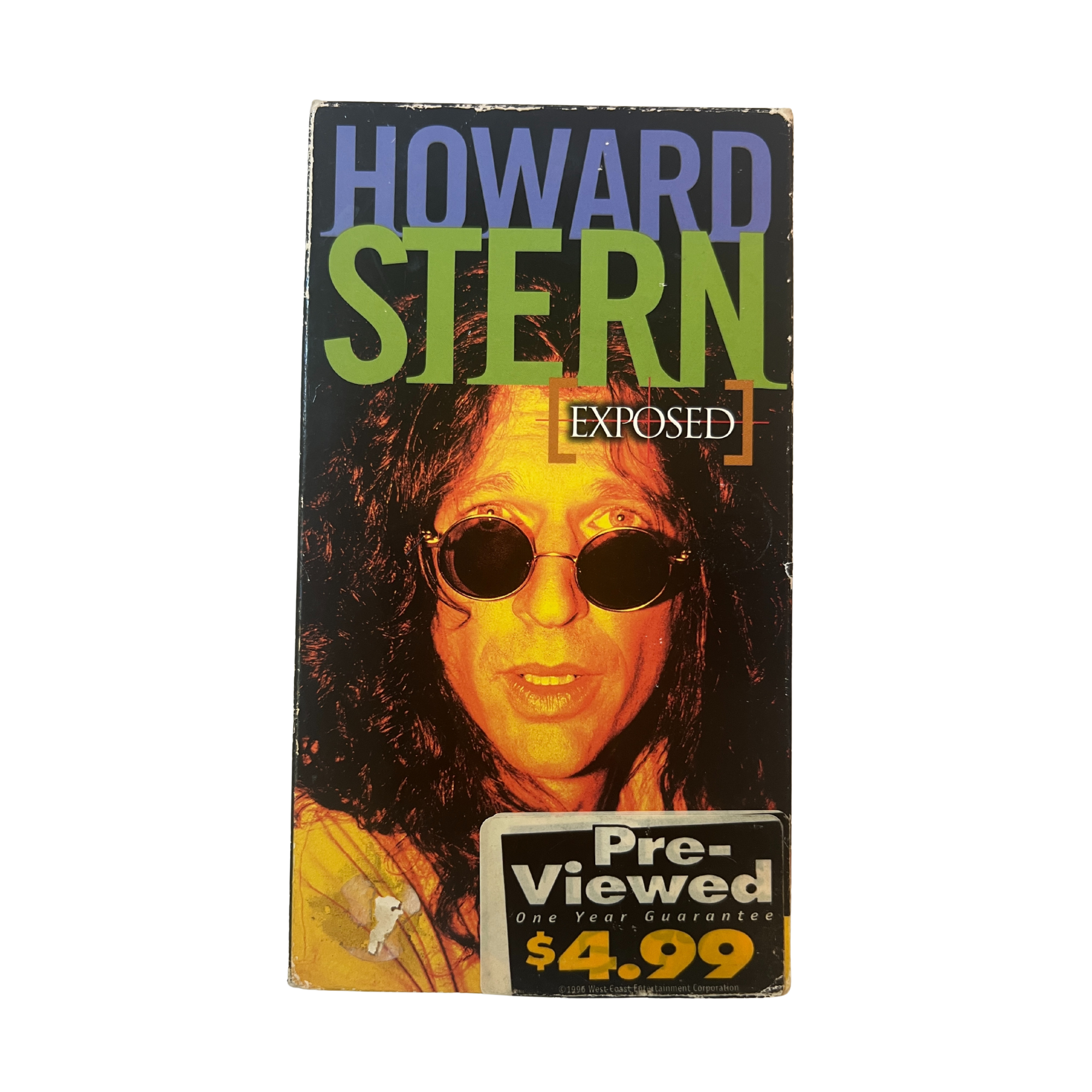 Howard Stern Exposed VHS Tape