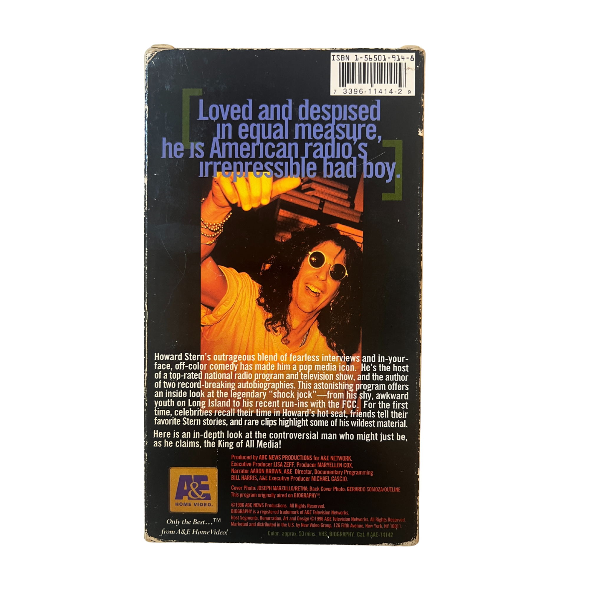 Howard Stern Exposed VHS Tape