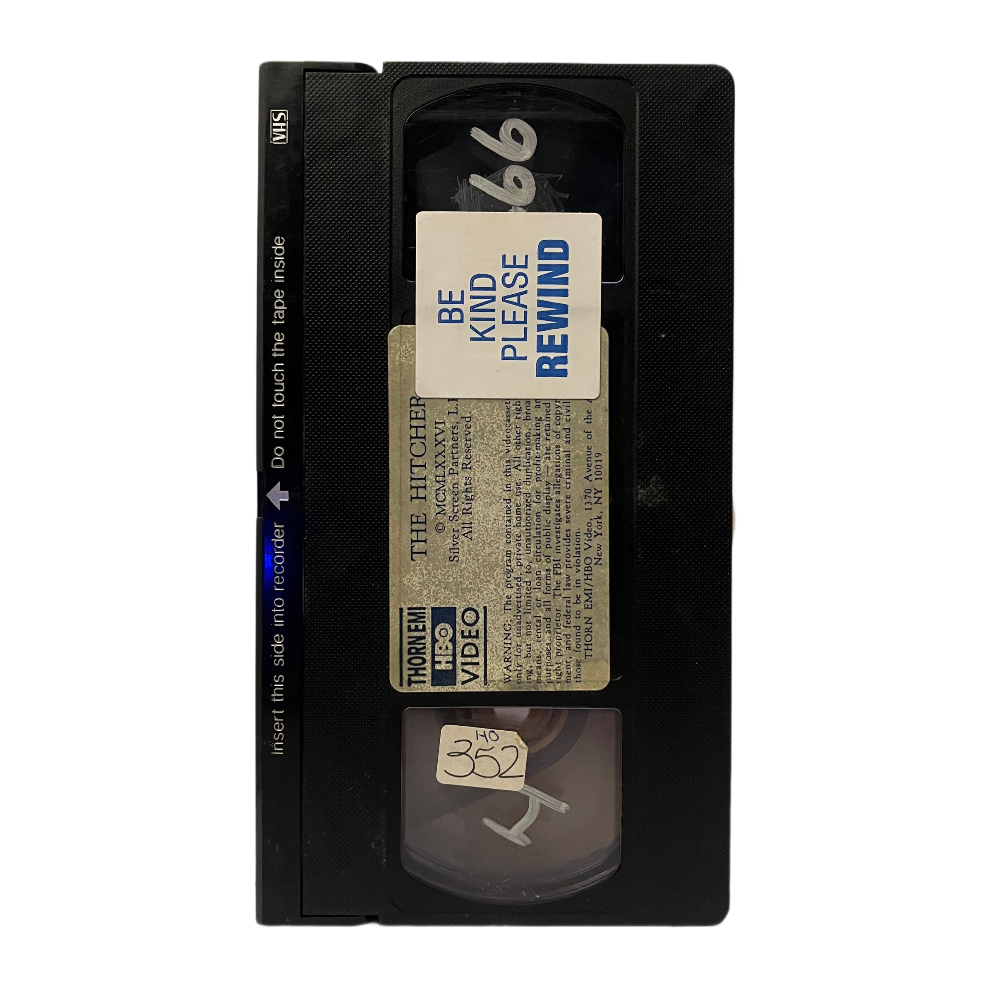 The Hitcher VHS Tape