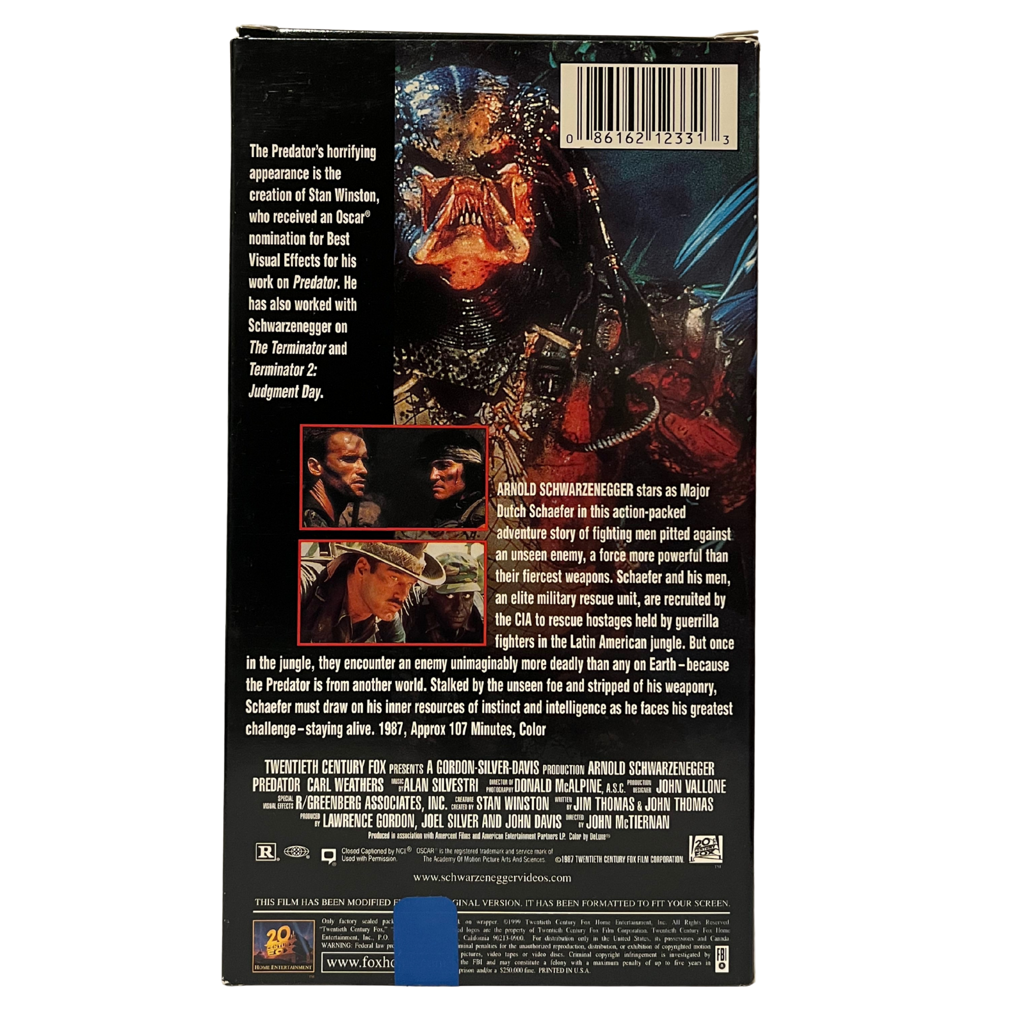 Predator VHS Tape