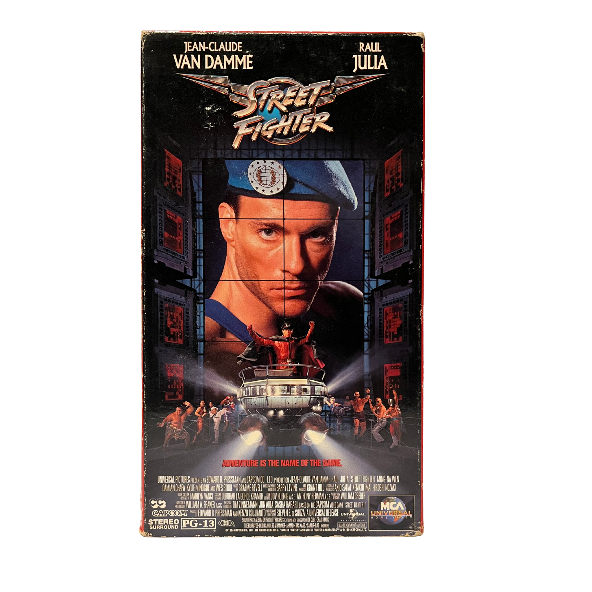 Street Fighter Live Action Movie VHS Tape