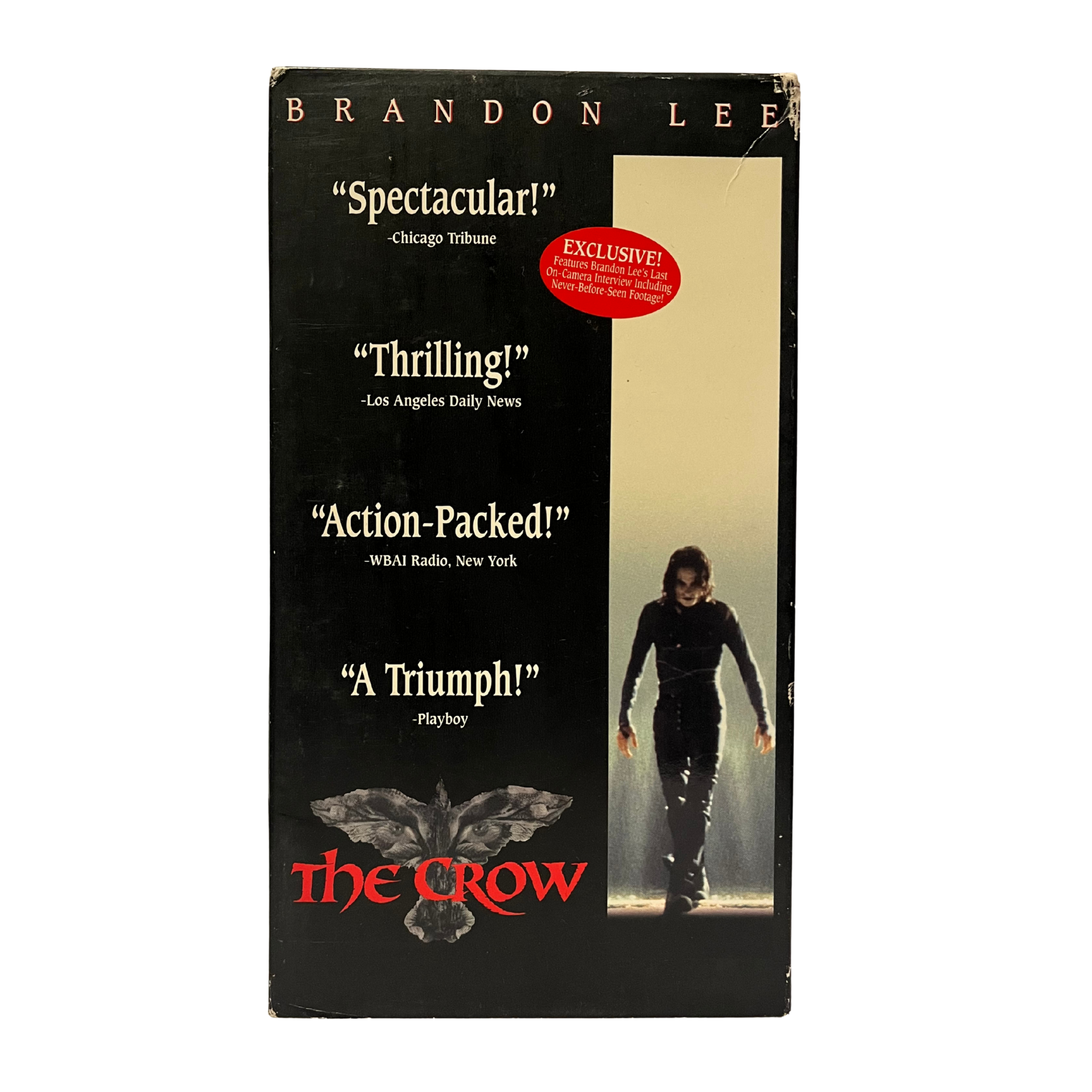 The Crow VHS Tape