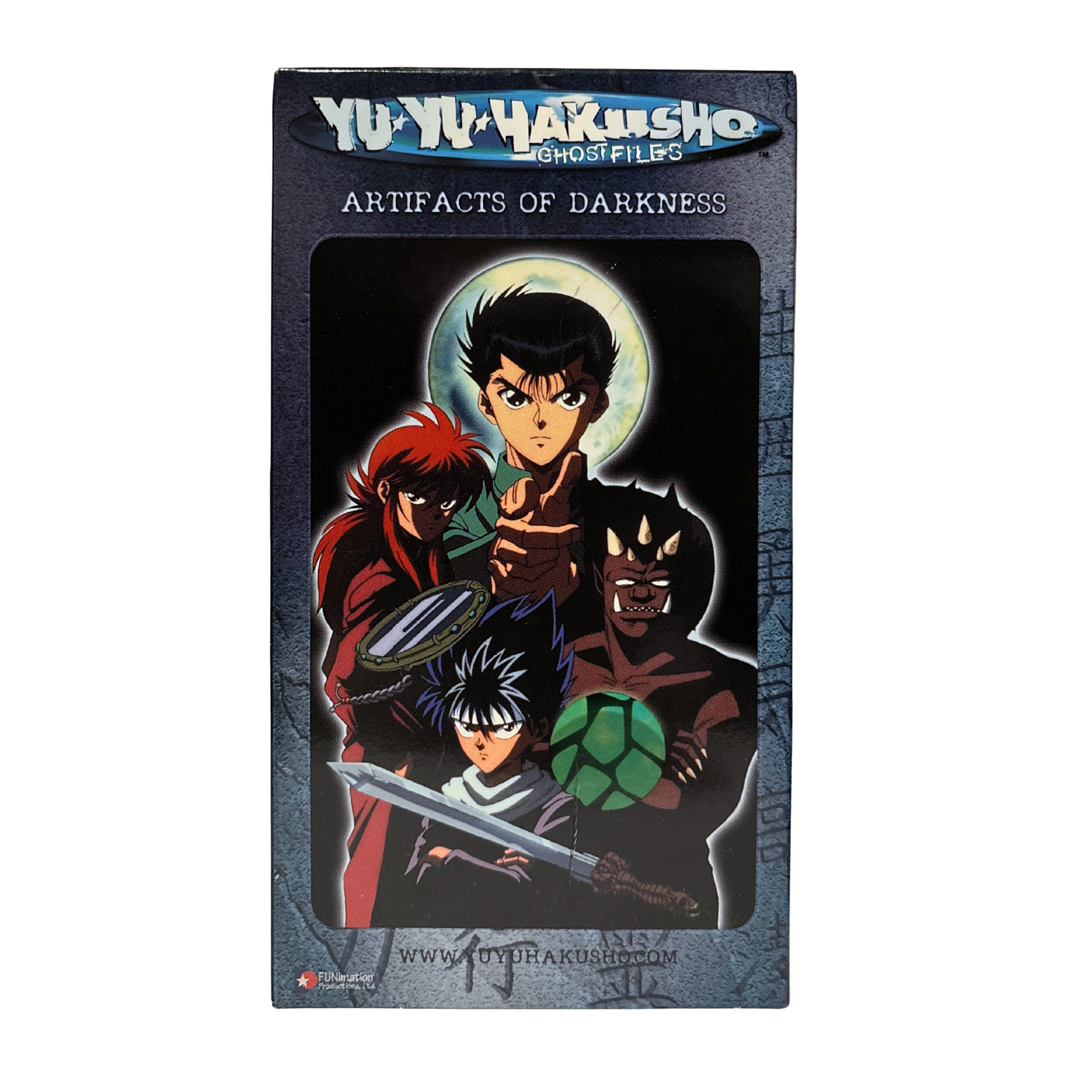 Yu Yu Hakusho Artifacts of Darkness VHS Tape