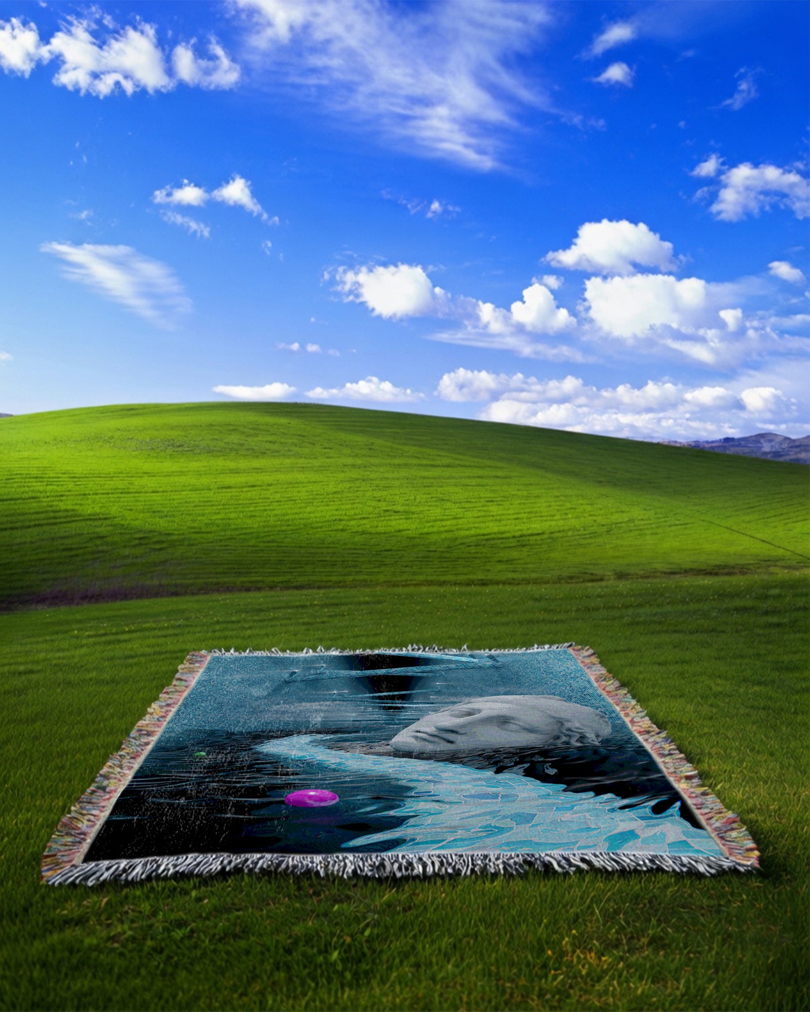 Aphrodite's Path Woven Blanket