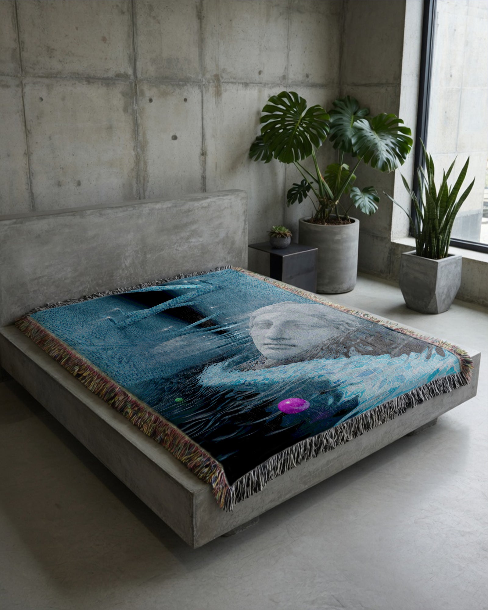 Aphrodite's Path Woven Blanket