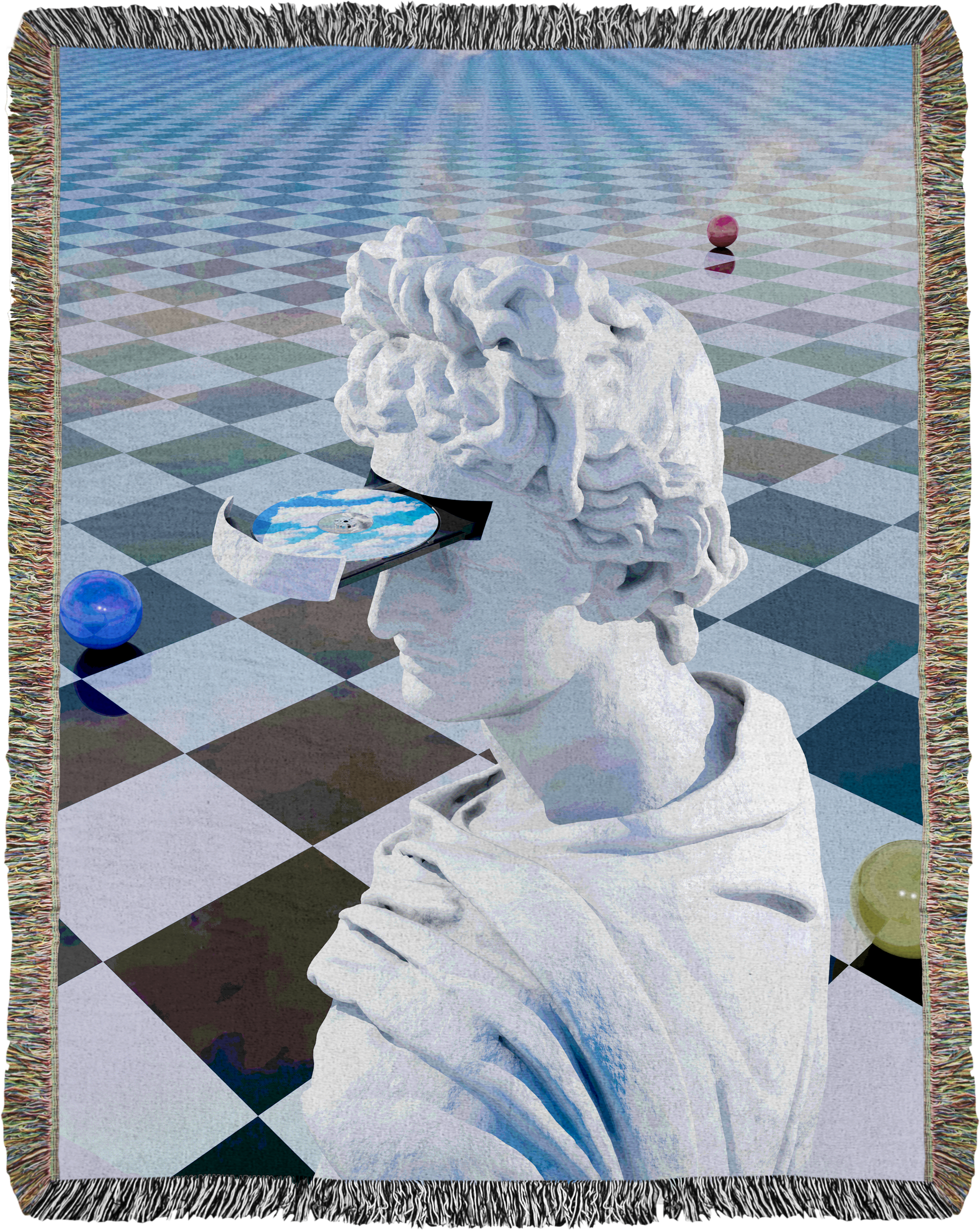 Apollo Disc Woven Blanket