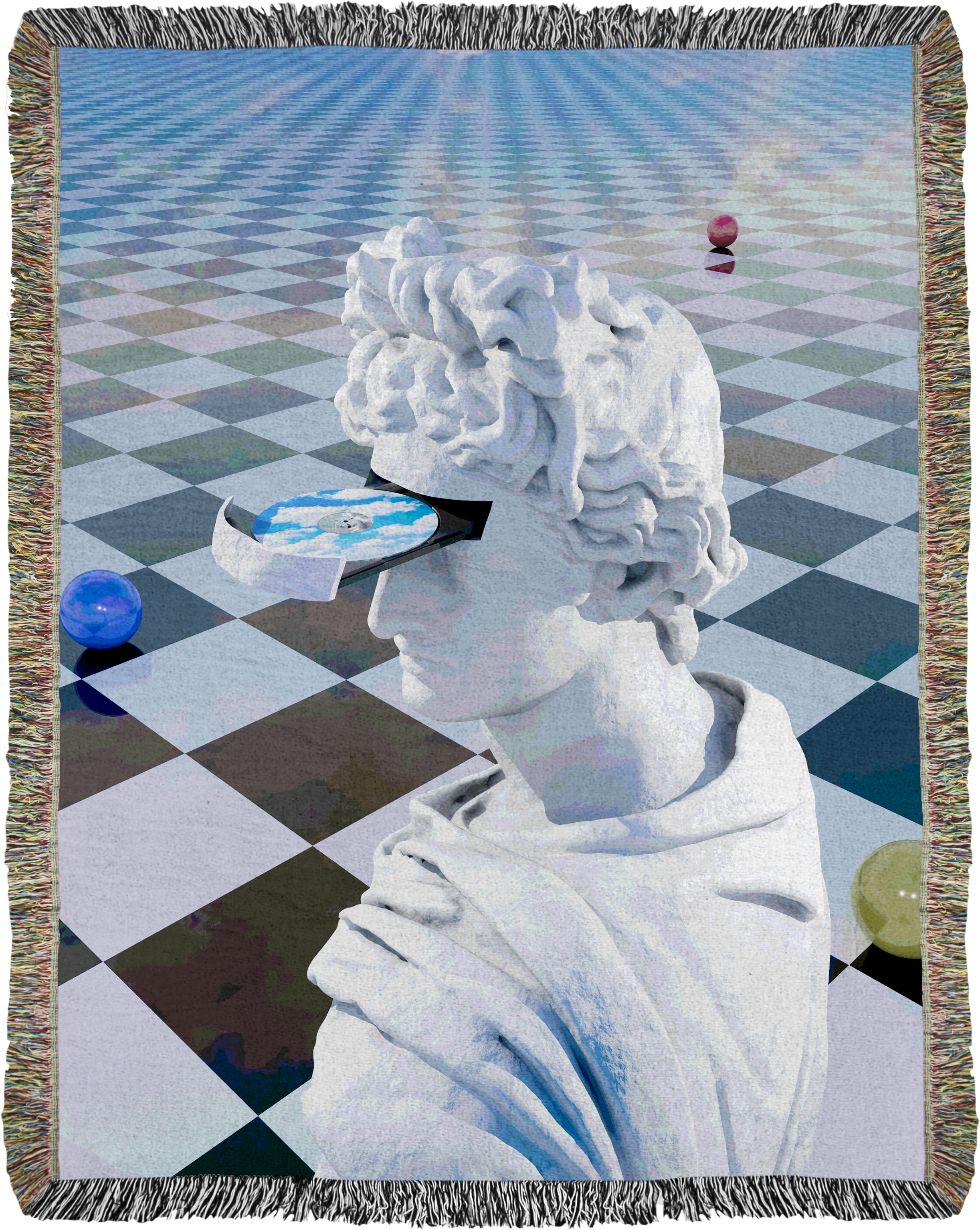 Apollo Disc Woven Blanket