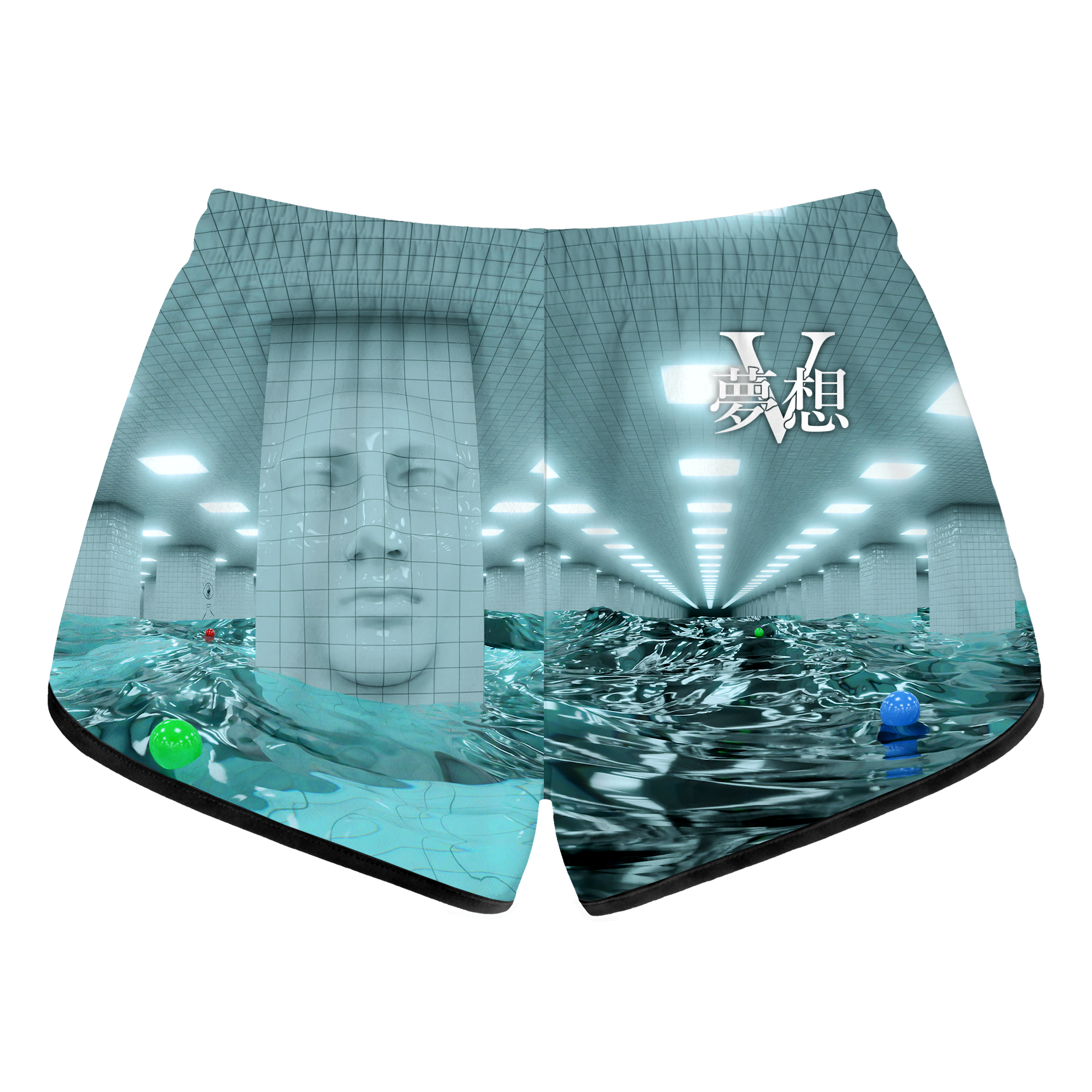 Abyssal Zone Retro Shorts