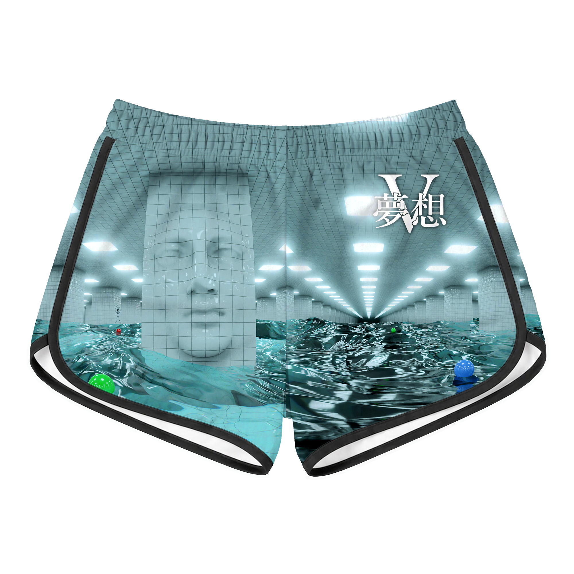 Abyssal Zone Retro Shorts