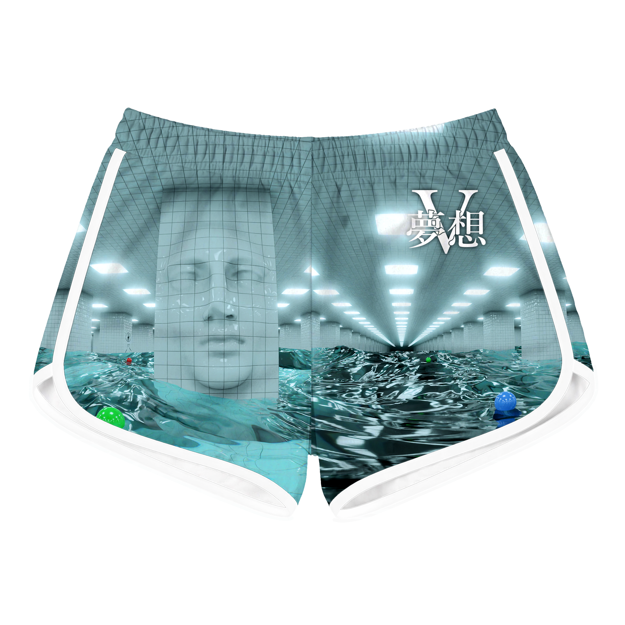 Abyssal Zone Retro Shorts
