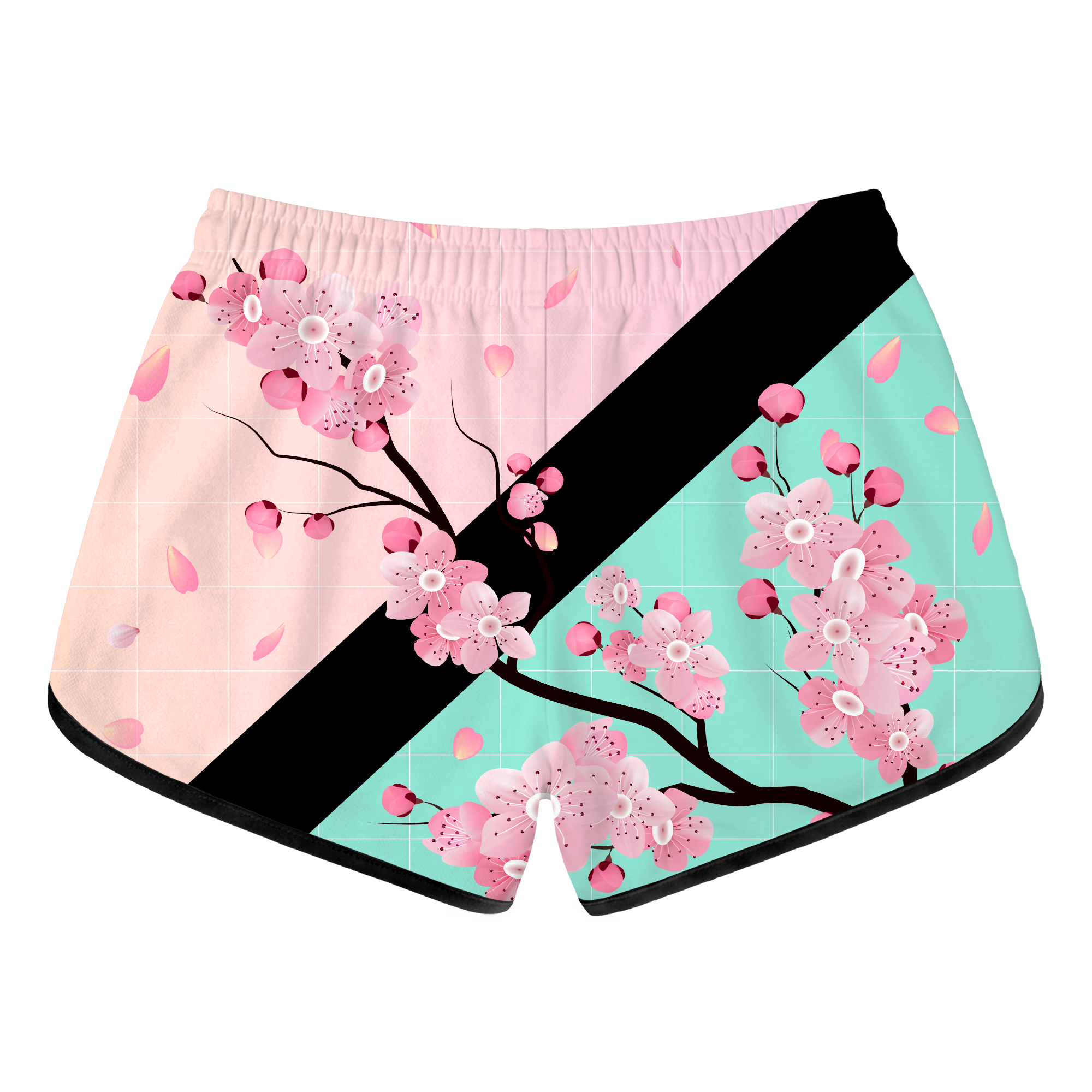 Across The Chasm Retro Shorts