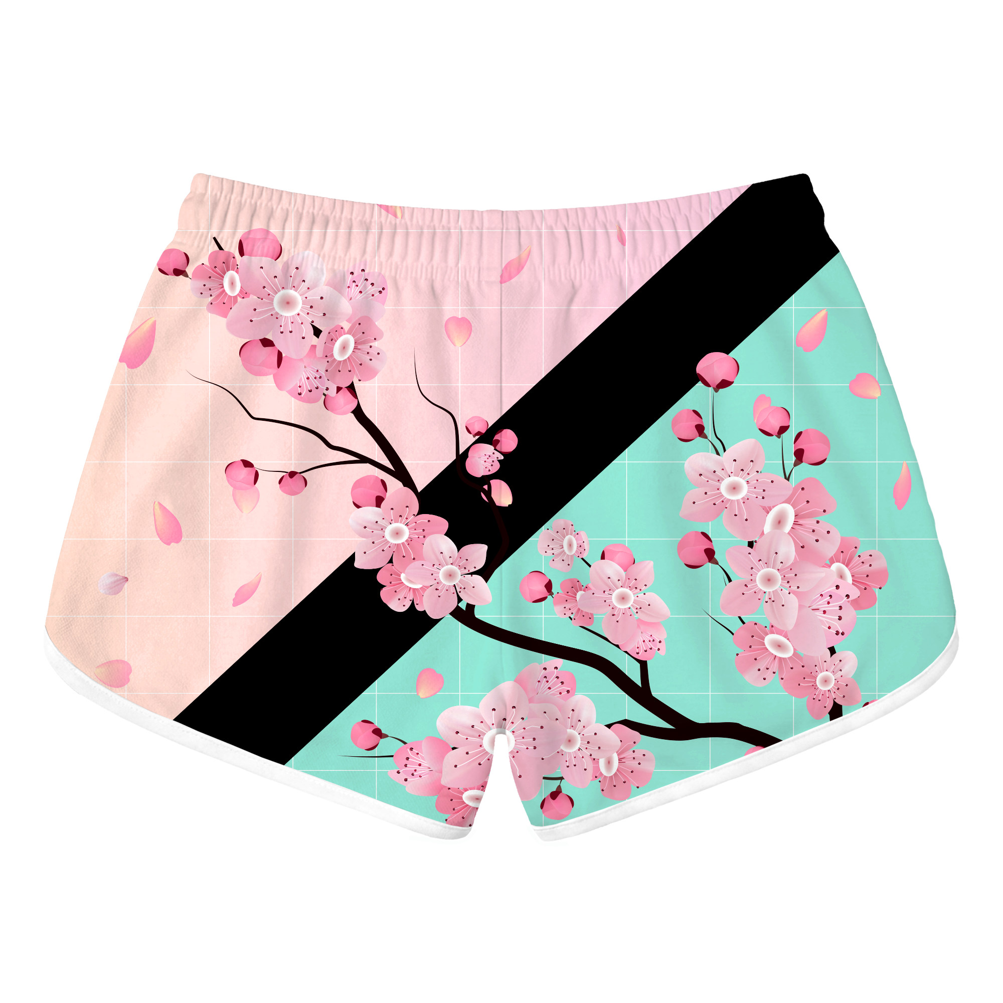 Across The Chasm Retro Shorts