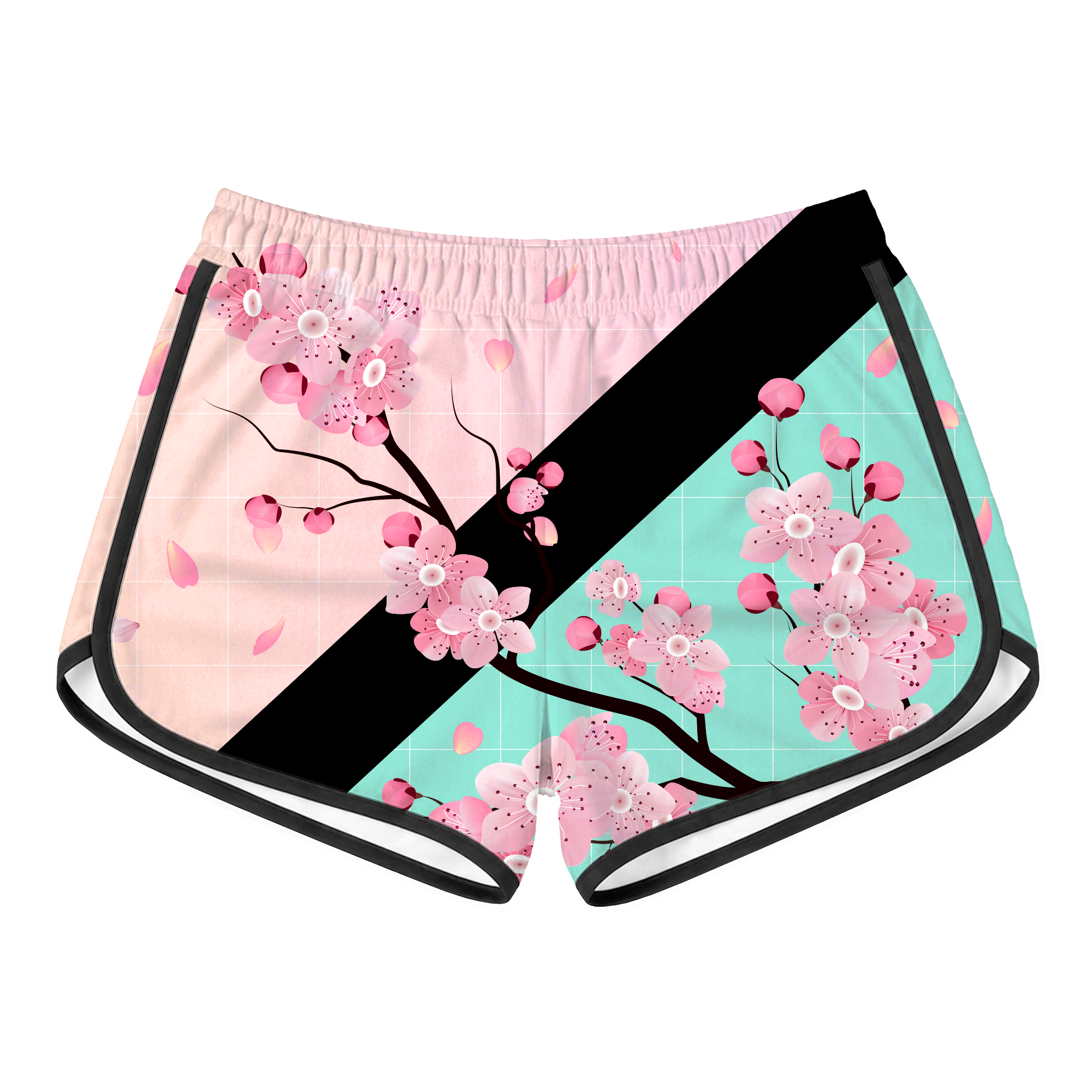 Across The Chasm Retro Shorts