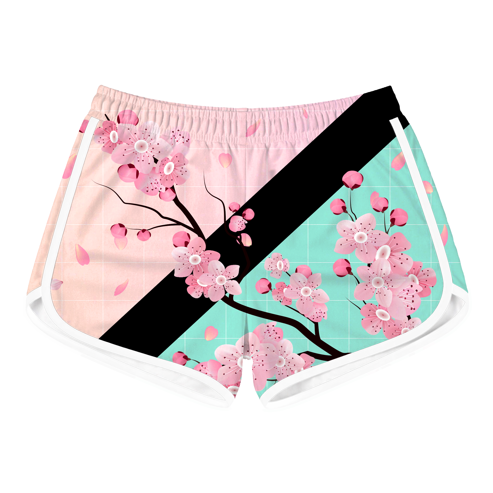 Across The Chasm Retro Shorts