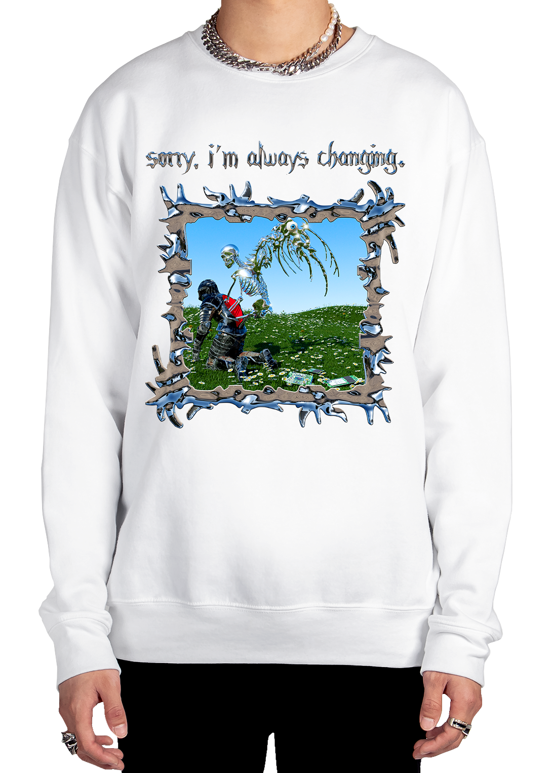 Always Changing Sweatshirt - Always Changing w Sweatshirt Man-product-mockup.png