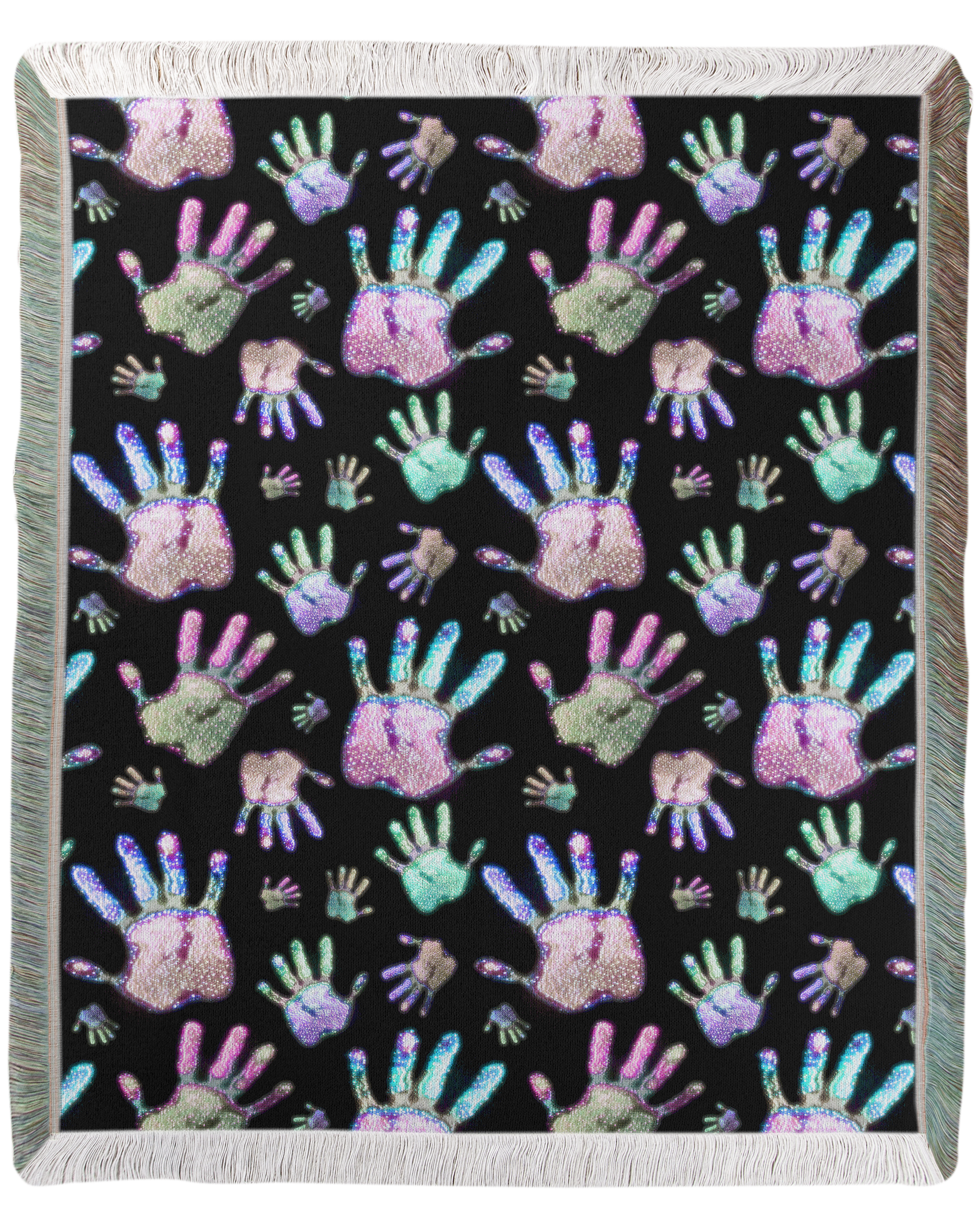 Analog Touch Woven Blanket